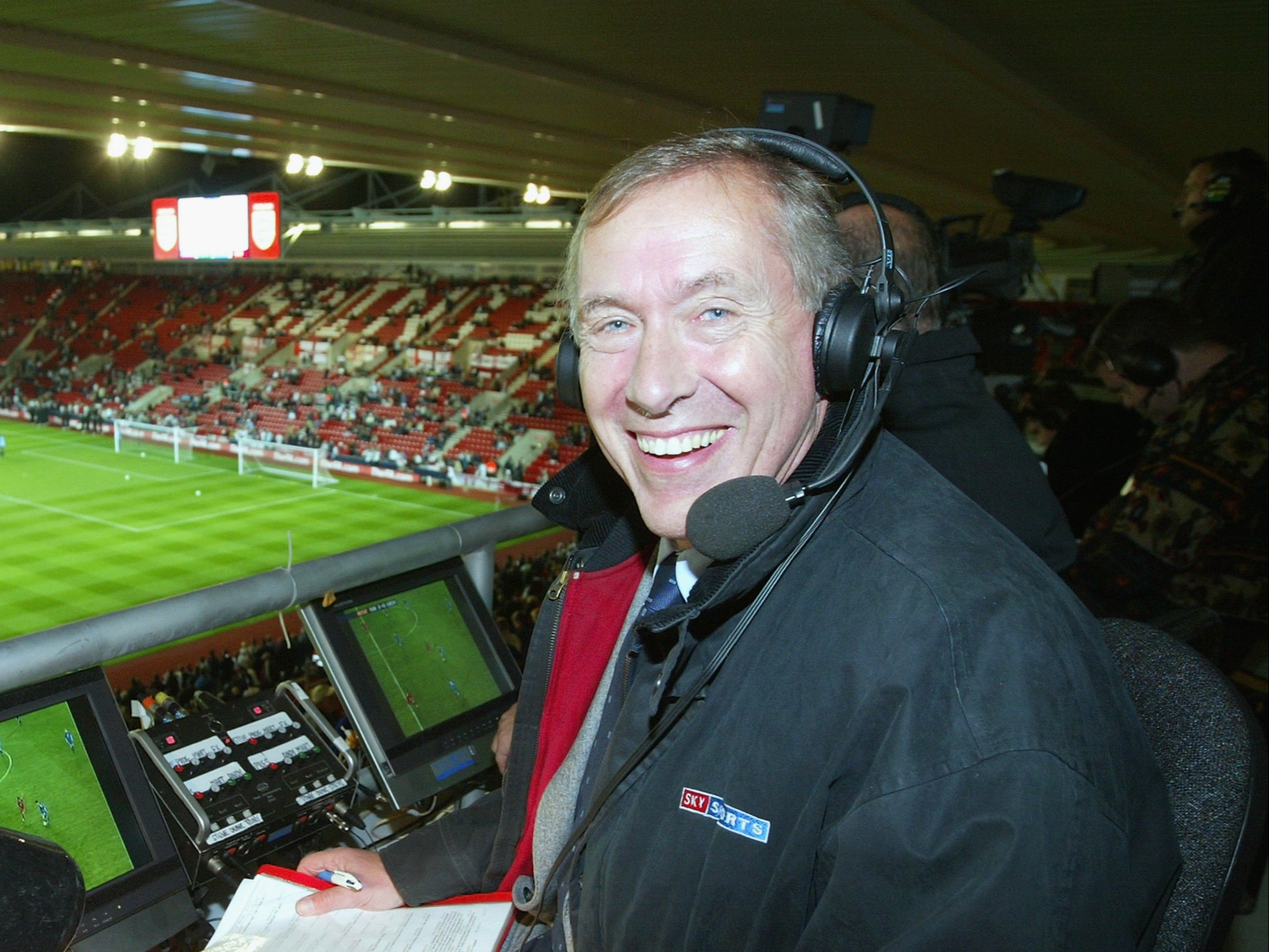 Maritn Tyler has been a regular voice commentating on football since the 1980s