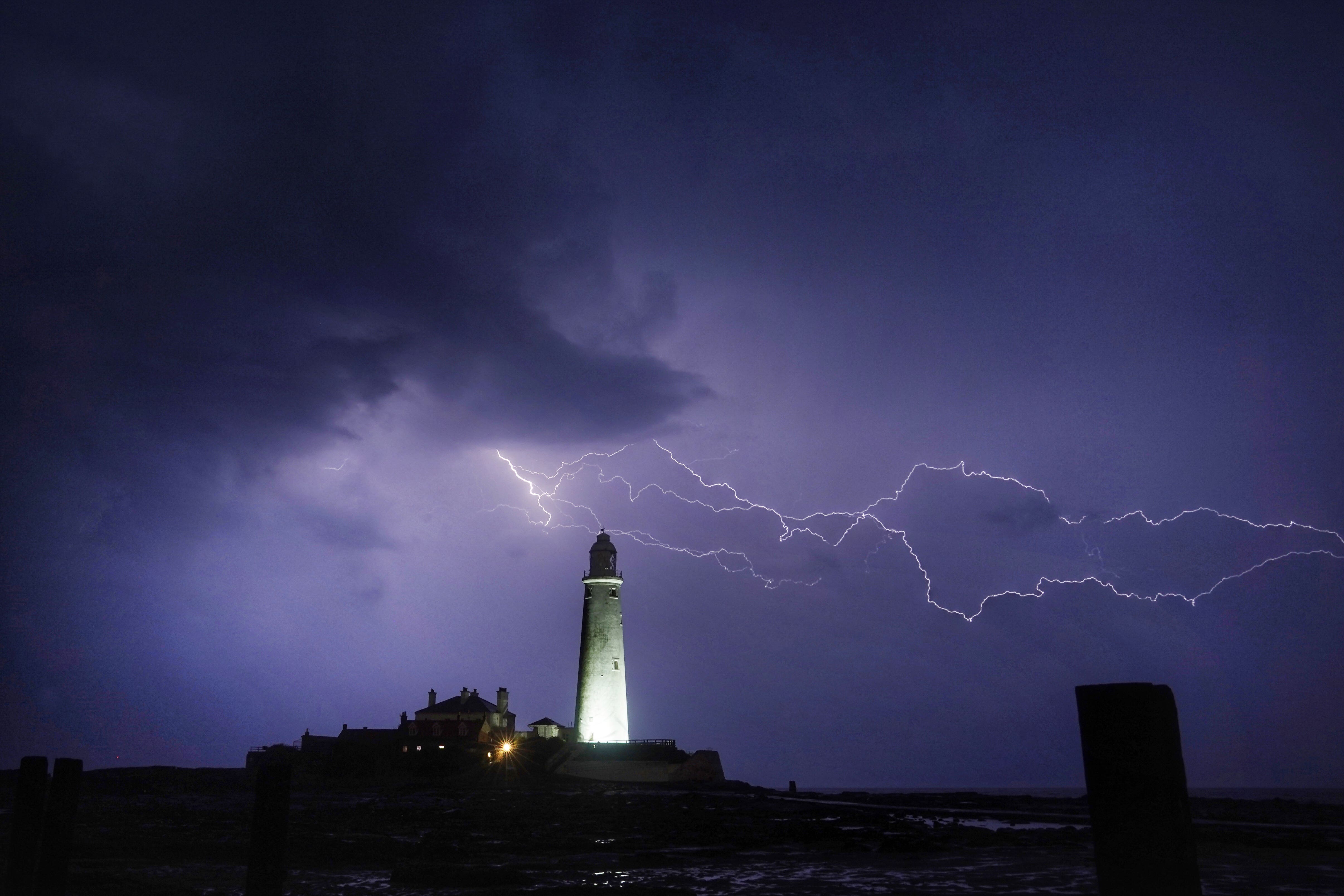 A yellow weather warning for thunderstorms has been issued for Friday