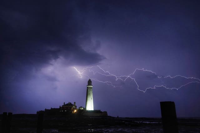 <p>A yellow weather warning for thunderstorms has been issued for Friday </p>