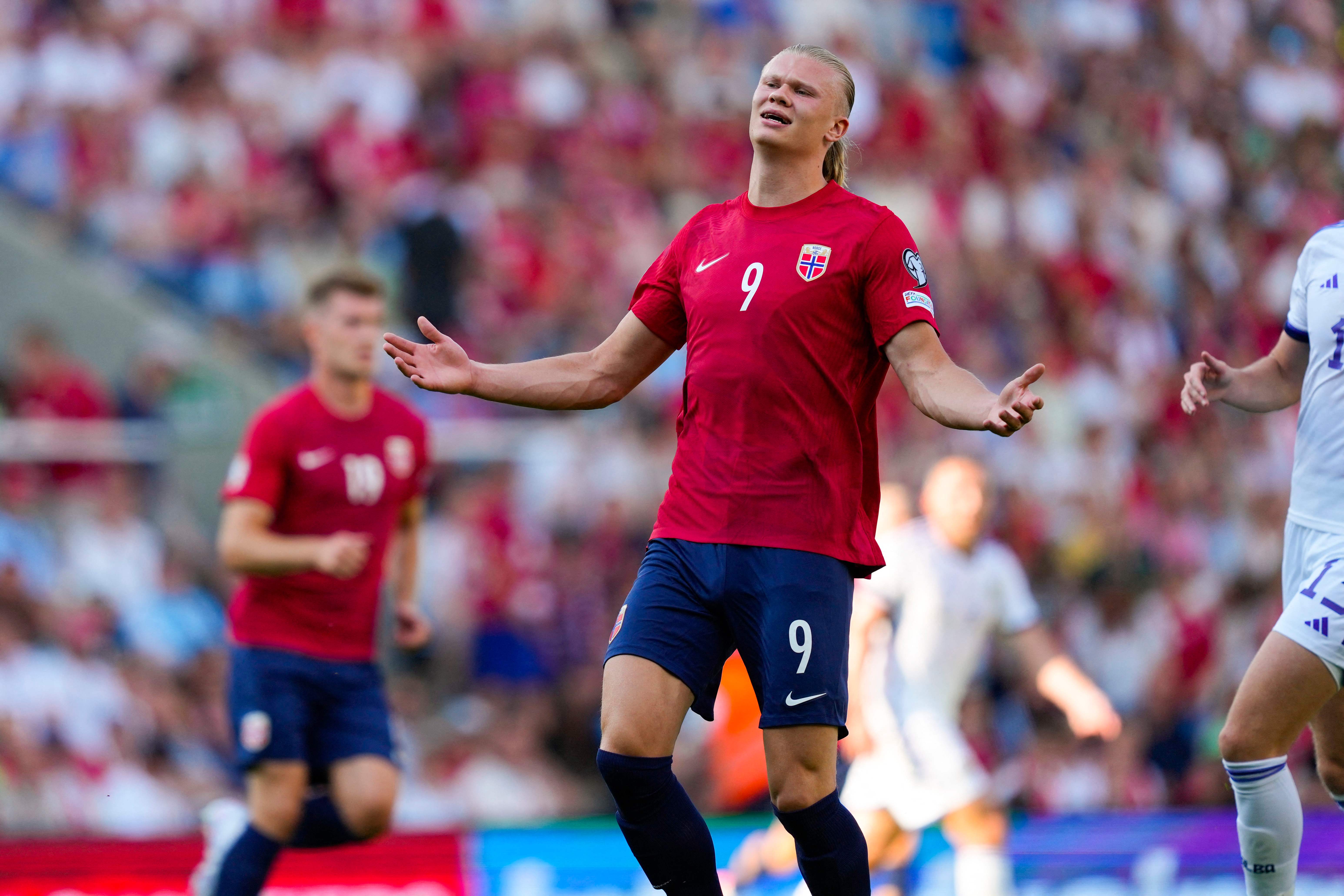 Erling Haaland scored a penalty but was ultimately frustrated