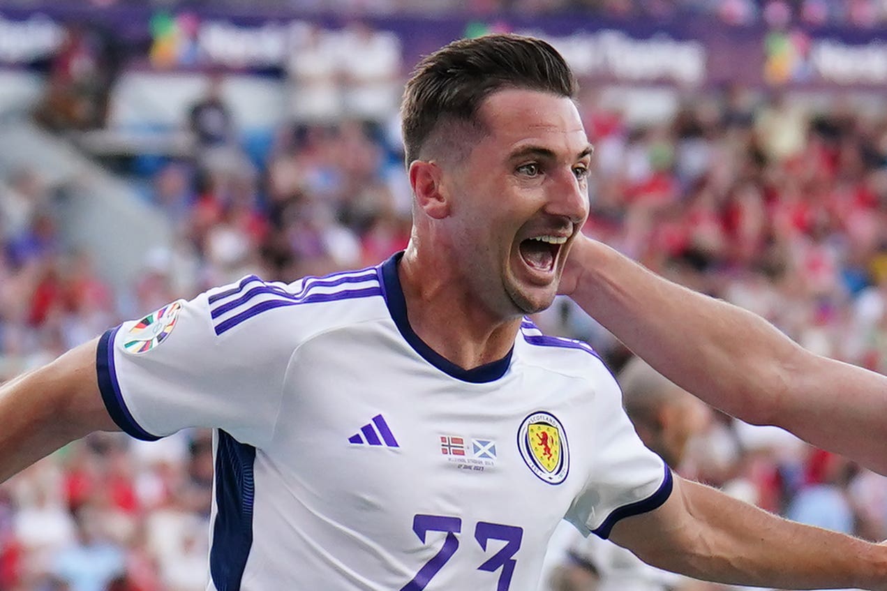 Kenny McLean scored Scotland’s late winner in Norway (Zac Goodwin/PA)