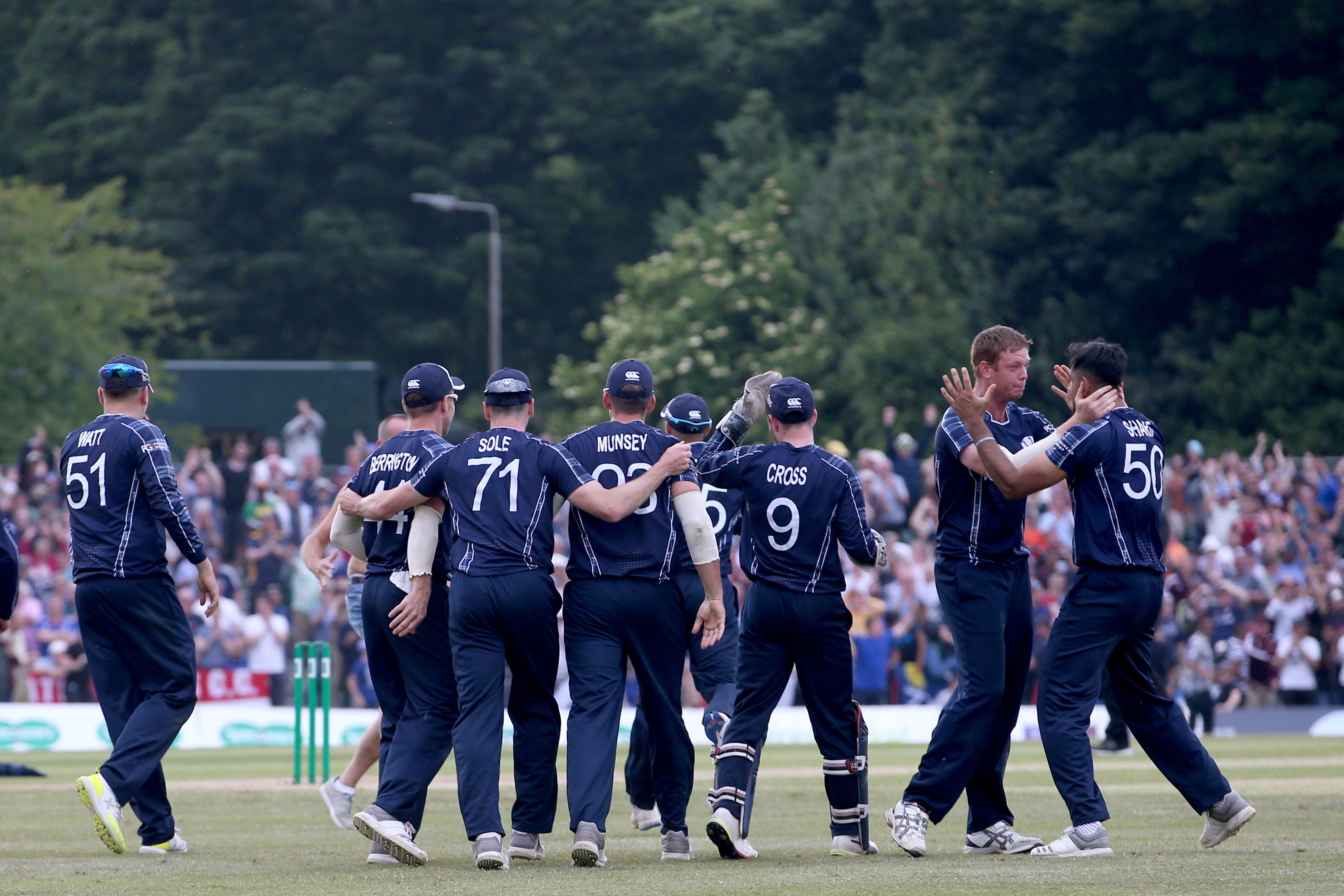 Scotland are hoping to reach the World Cup (Jane Barlow/PA)