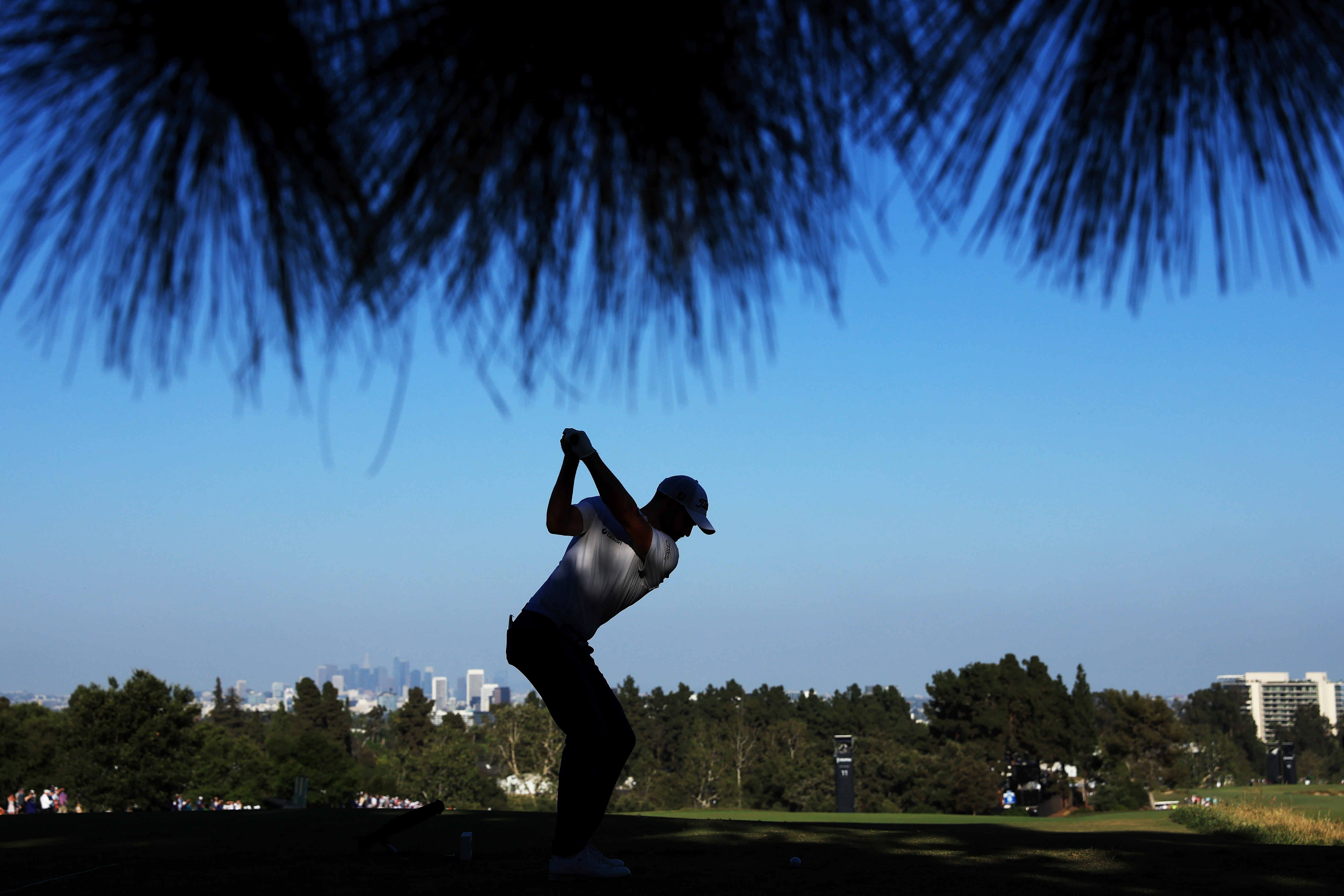 Wyndham Clark at the Los Angeles Country Club