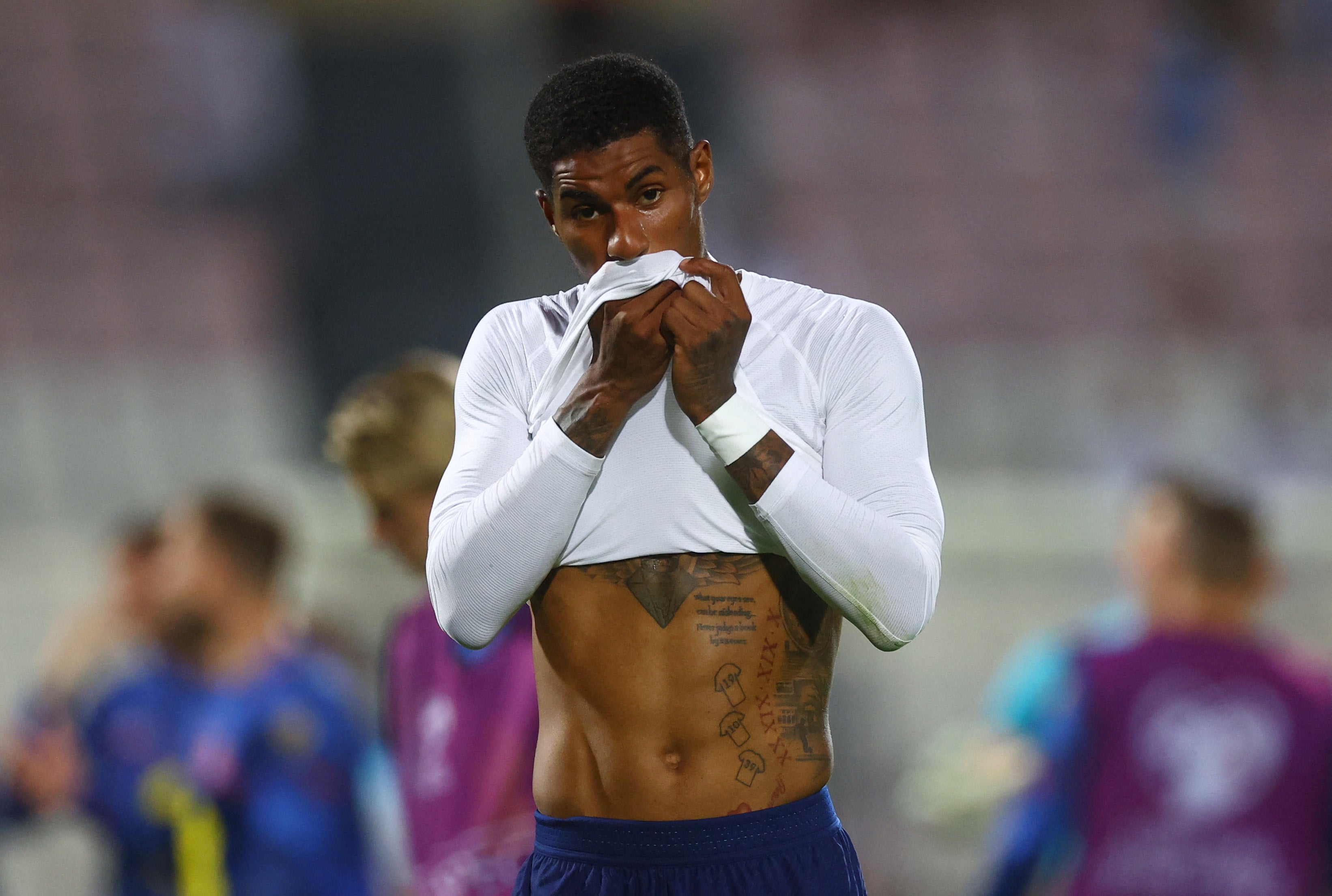 Marcus Rashford’s England history is complicated