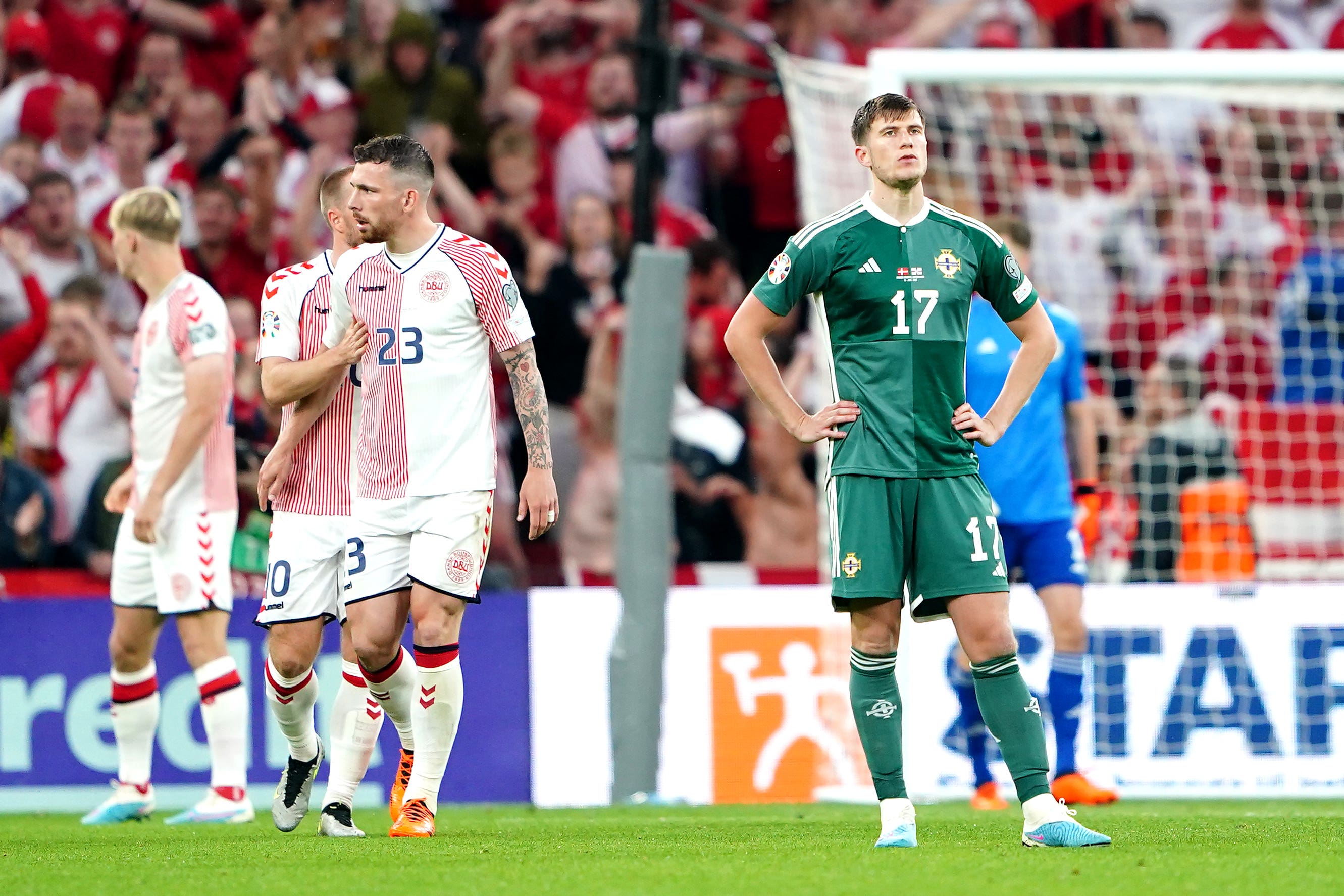 Paddy McNair believes Northern Ireland can quickly bounce back from their disappointment in Denmark (Zac Goodwin/PA)