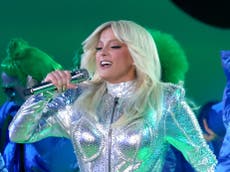 Singer Bebe Rexha collapses to ground after being struck in the head by fan’s phone