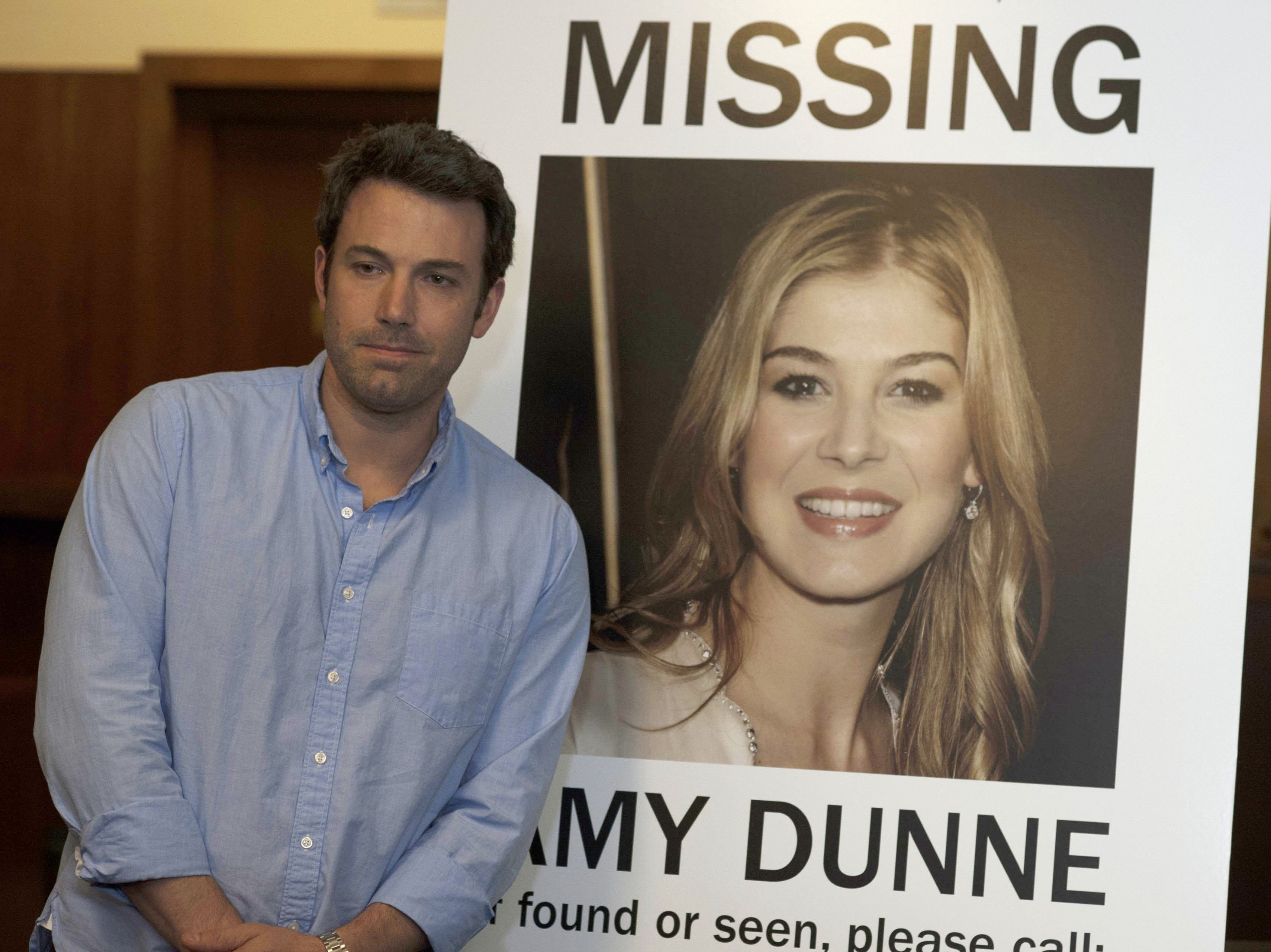 Ben Affleck and Rosamund Pike in ‘Gone Girl’