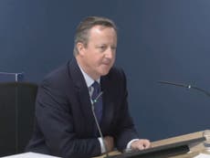 ‘Shame on you!’: David Cameron heckled whilst leaving Covid Inquiry