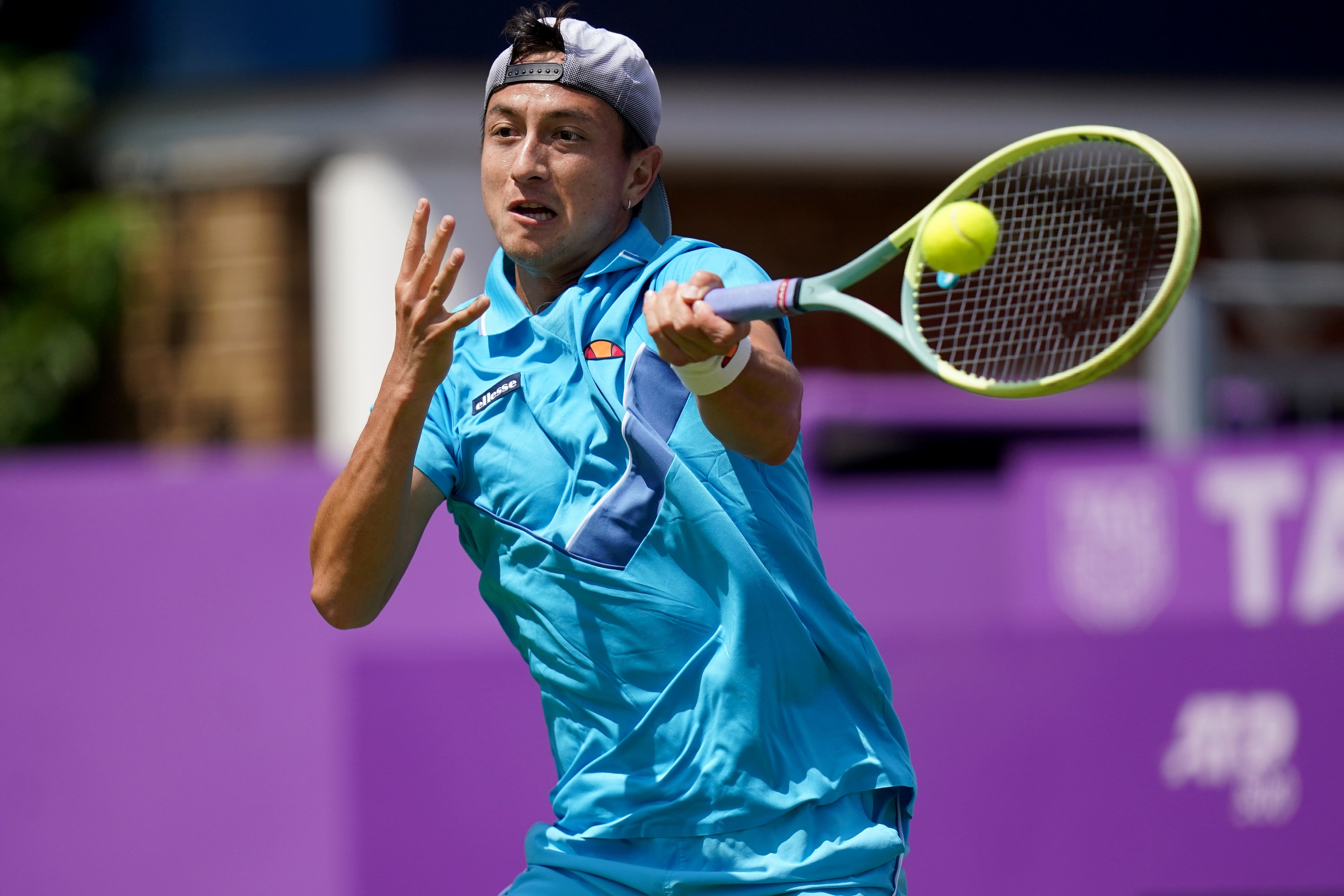 Ryan Peniston beat Ugo Humbert (Adam Davy/PA)