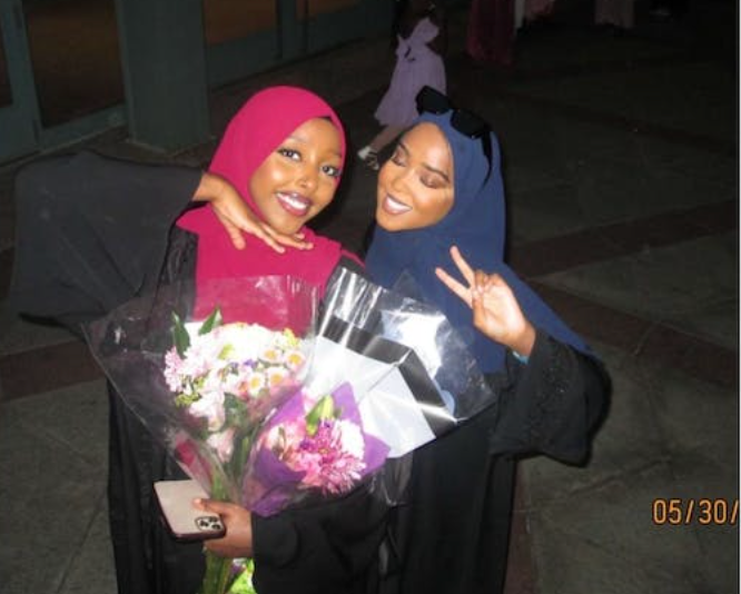 Sahra Gesaade, 20, and Salma Abdikadir, 20, were said to be inseparable.