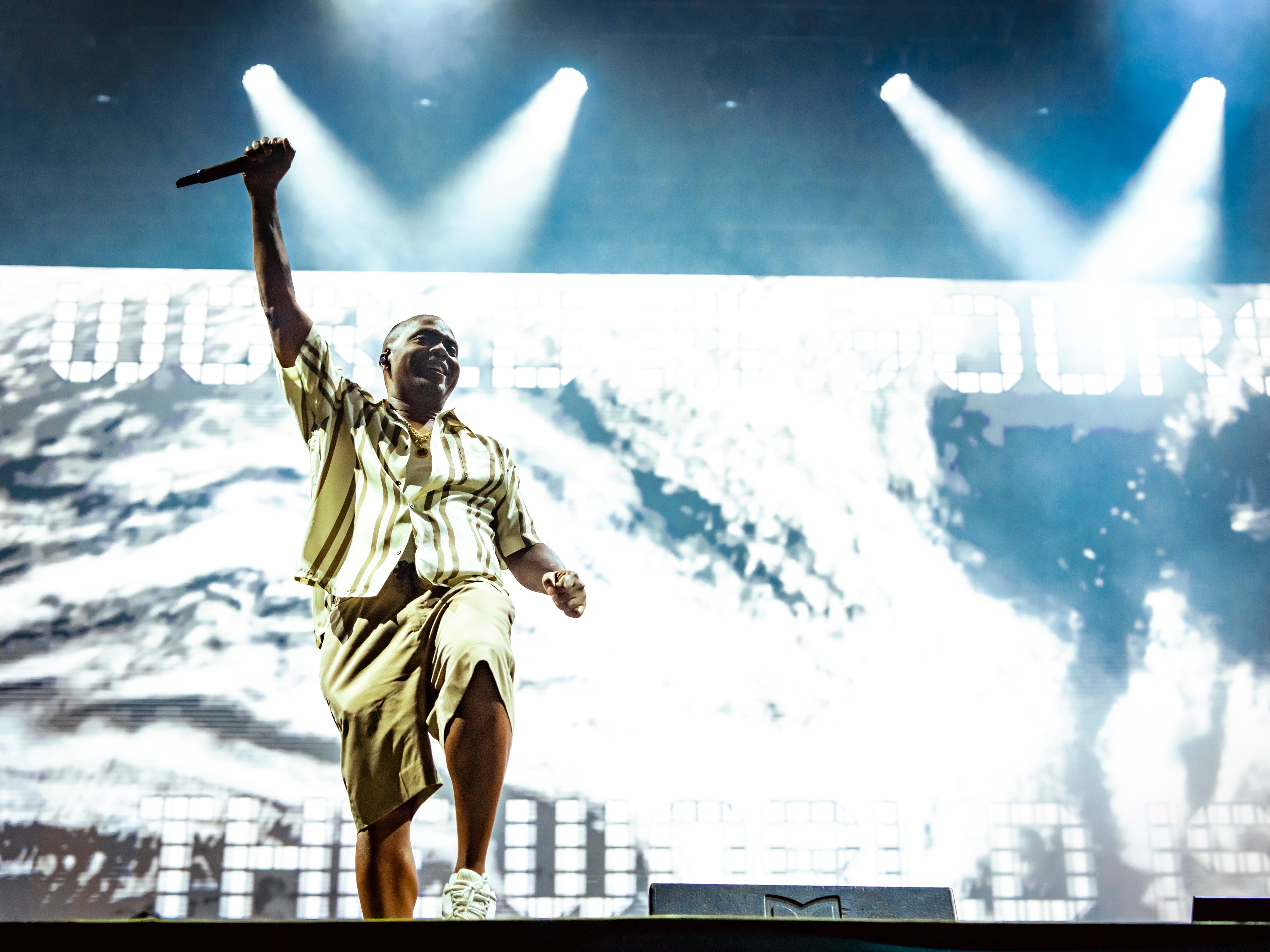 Nas performs at La Prima Estate 2023 in Lido di Camaiore