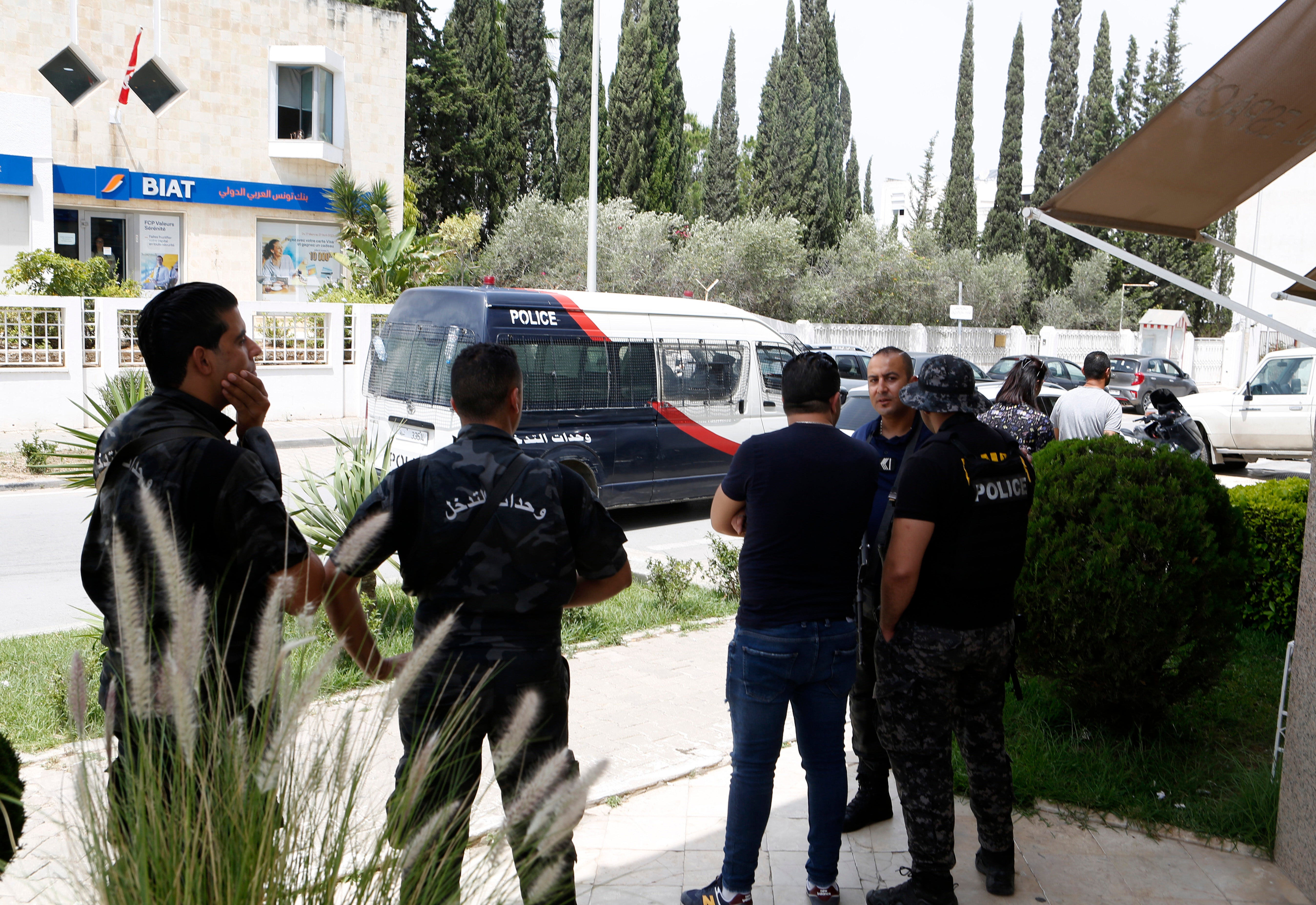 Tunisia Embassy Guard Attacked