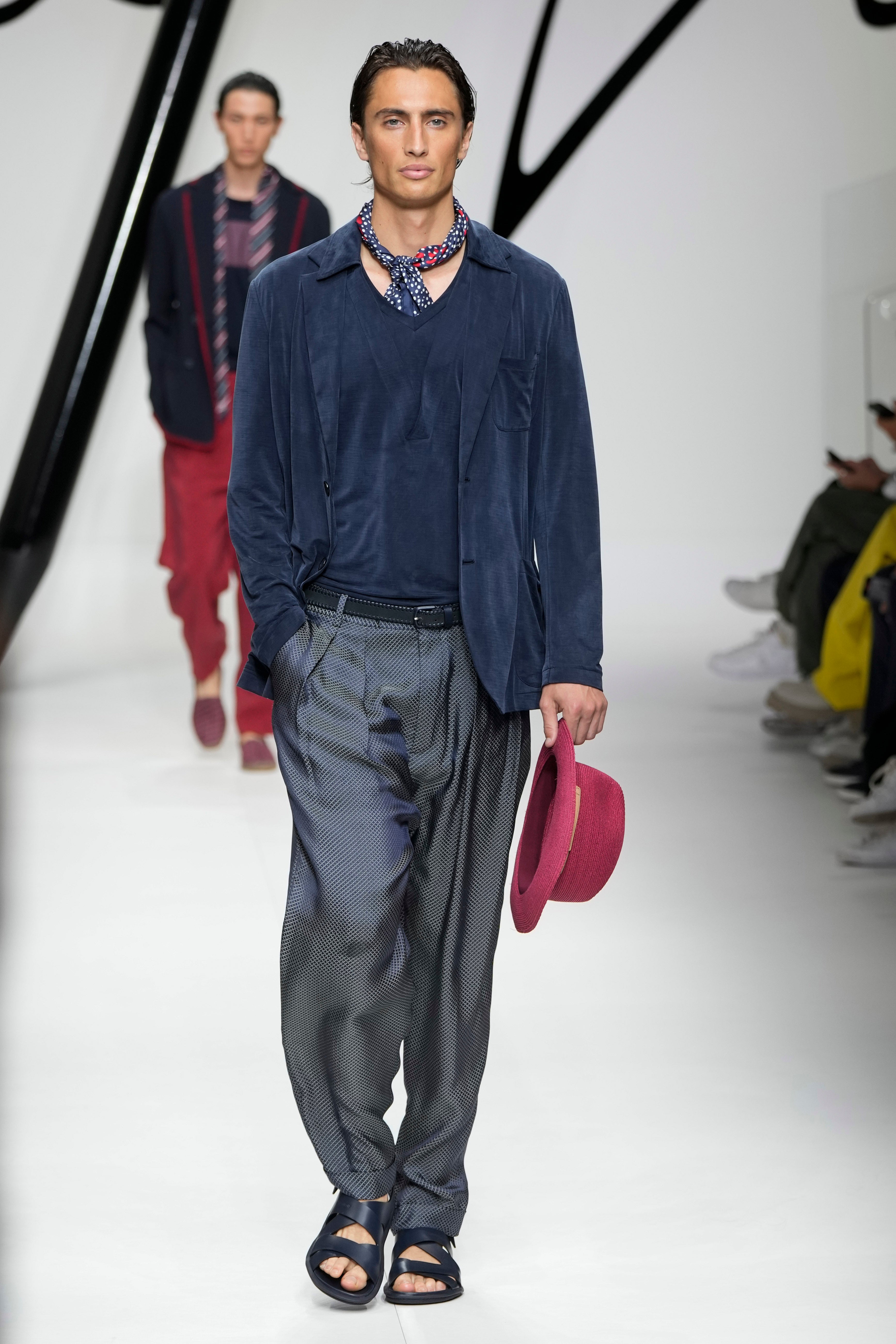 Italy Fashion Giorgio Armani SS 2024