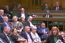 Ian McKellen spotted in House of Commons as MPs vote on Partygate report