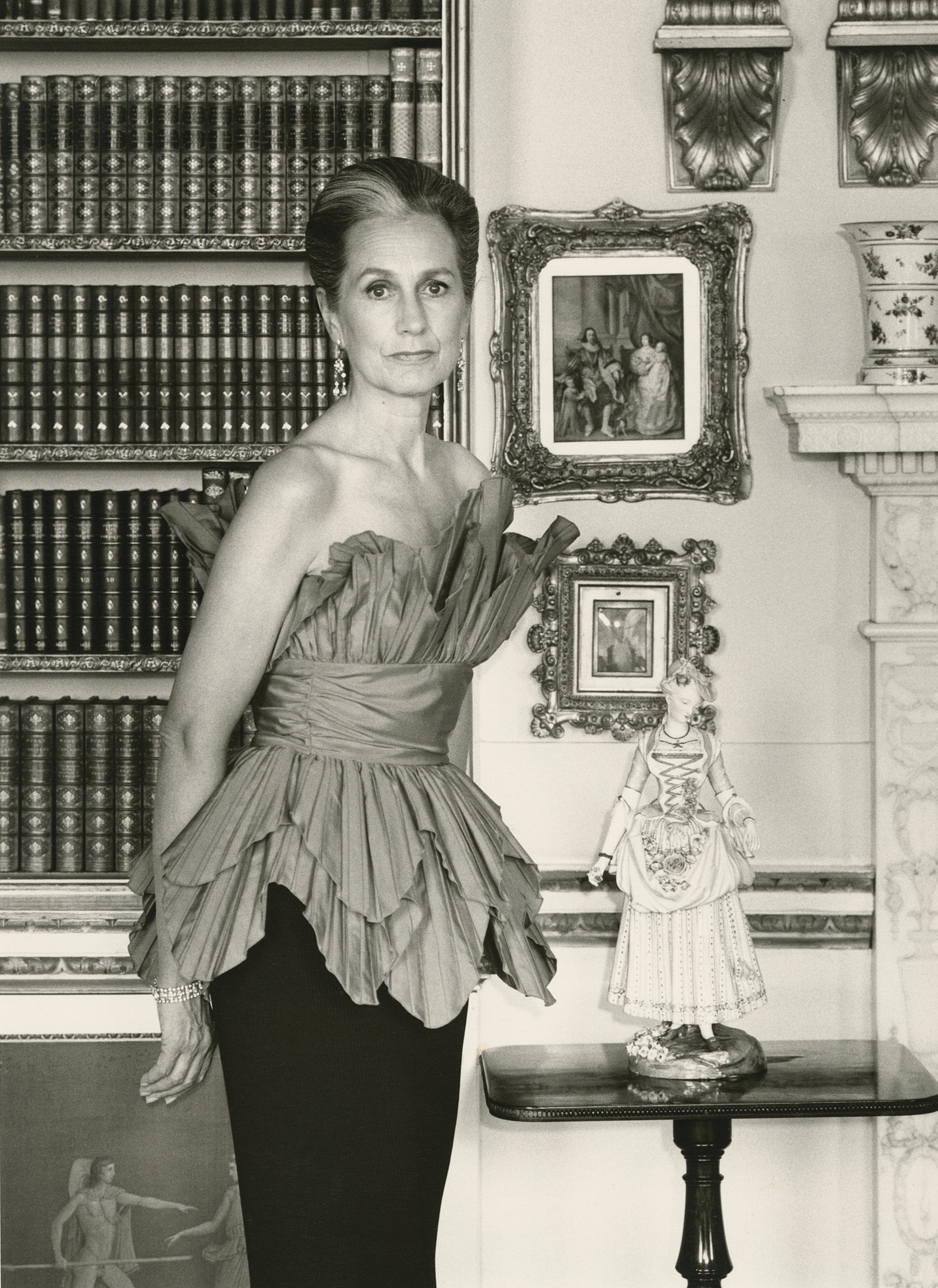 Susan, Duchess of Richmond, at home in Goodwood House