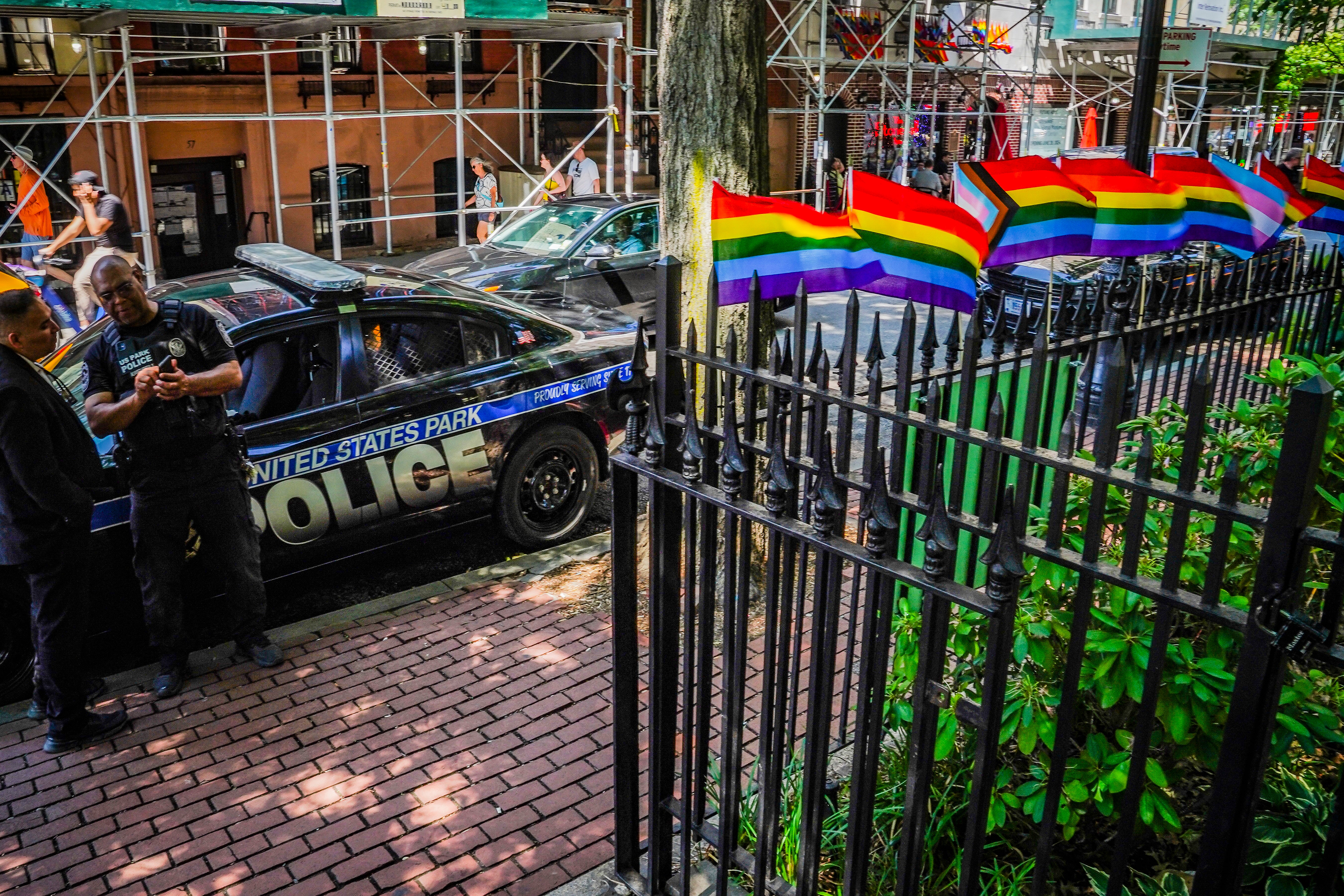 Stonewall Monument Vandalism