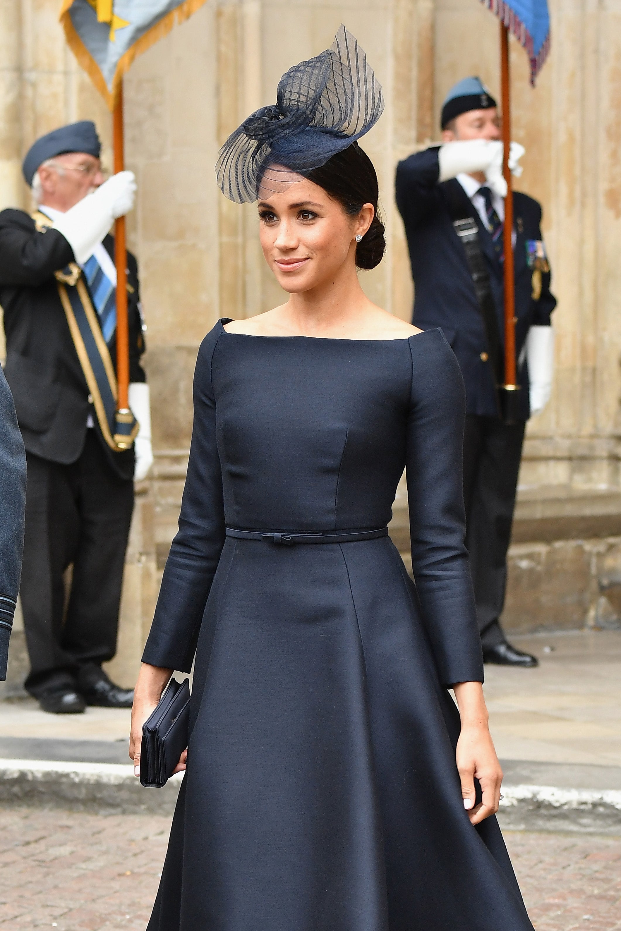 Meghan, Duchess of Sussex attends as members of the Royal Family attend events to mark the centenary of the RAF on July 10, 2018