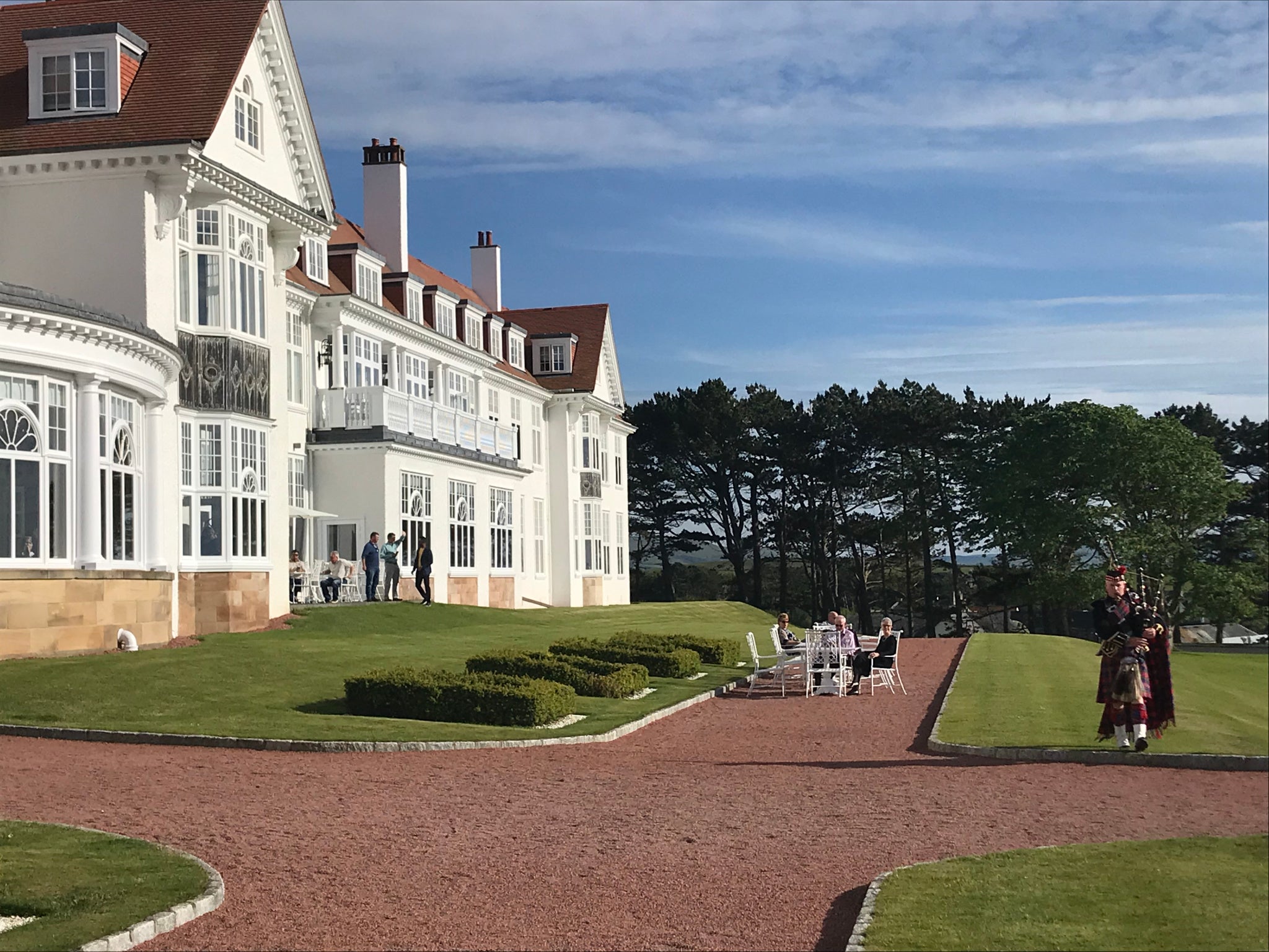 Enjoy golf in a glorious setting looking towards the Isle of Arran