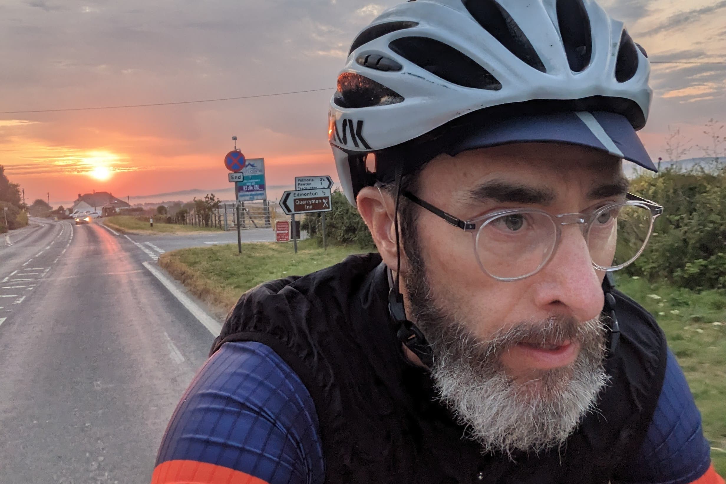 Stuart Johnson completed an epic charity ride (Stuart Johnson/University of Bristol/PA)