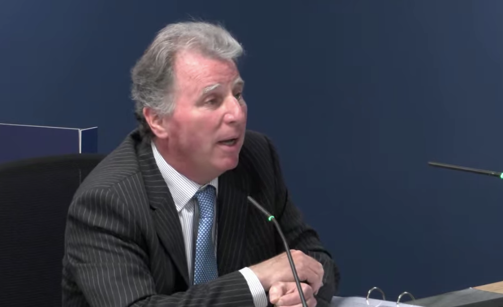 Sir Oliver Letwin gives evidence to the inquiry