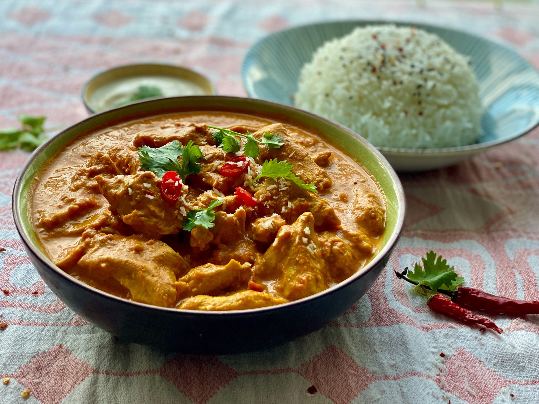 Butter ‘chicken’: a vegan twist on the popular Indian dish