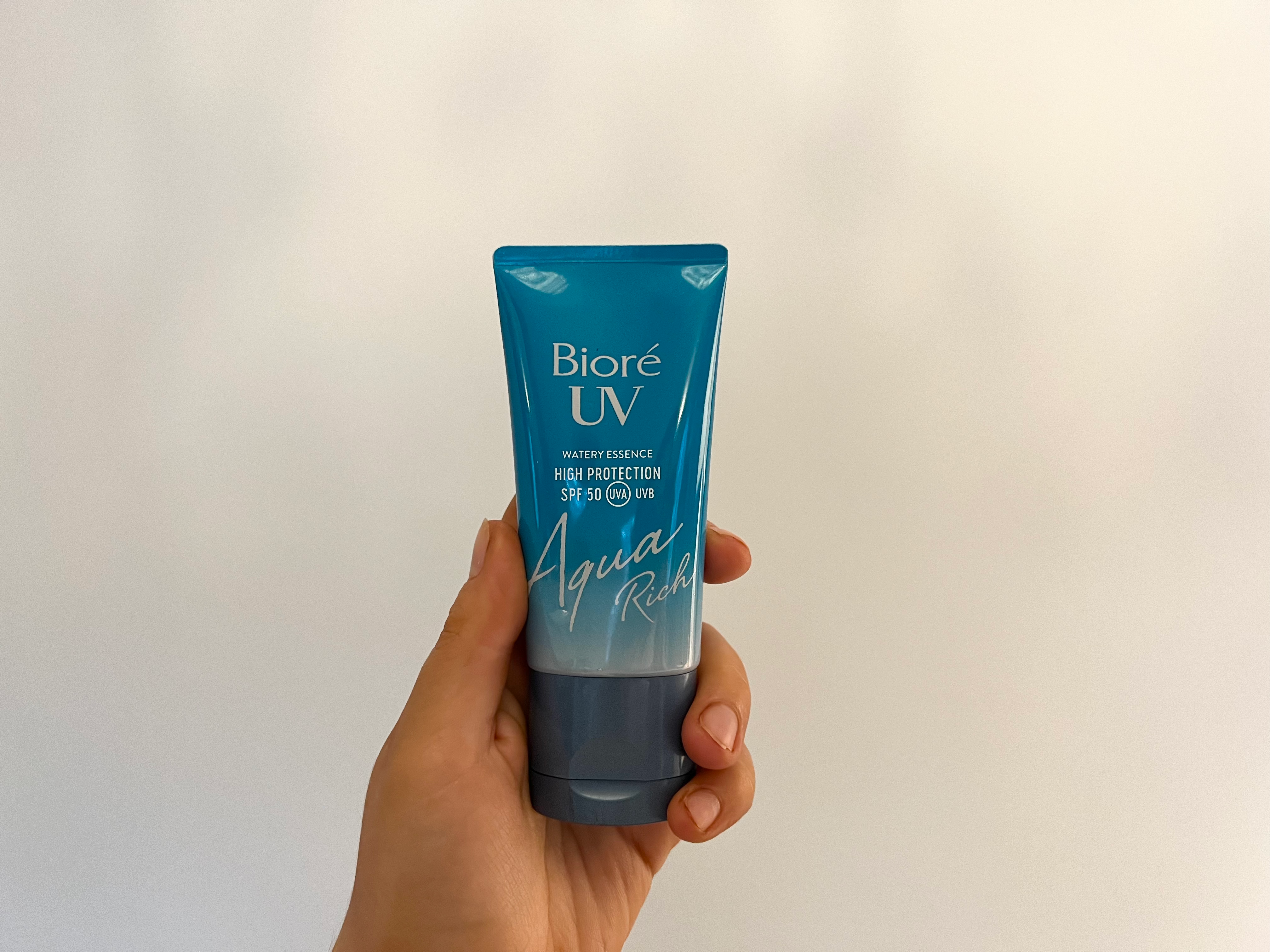 best sunscreens for your face indybest review Bioré UV aqua water essence sunscreen