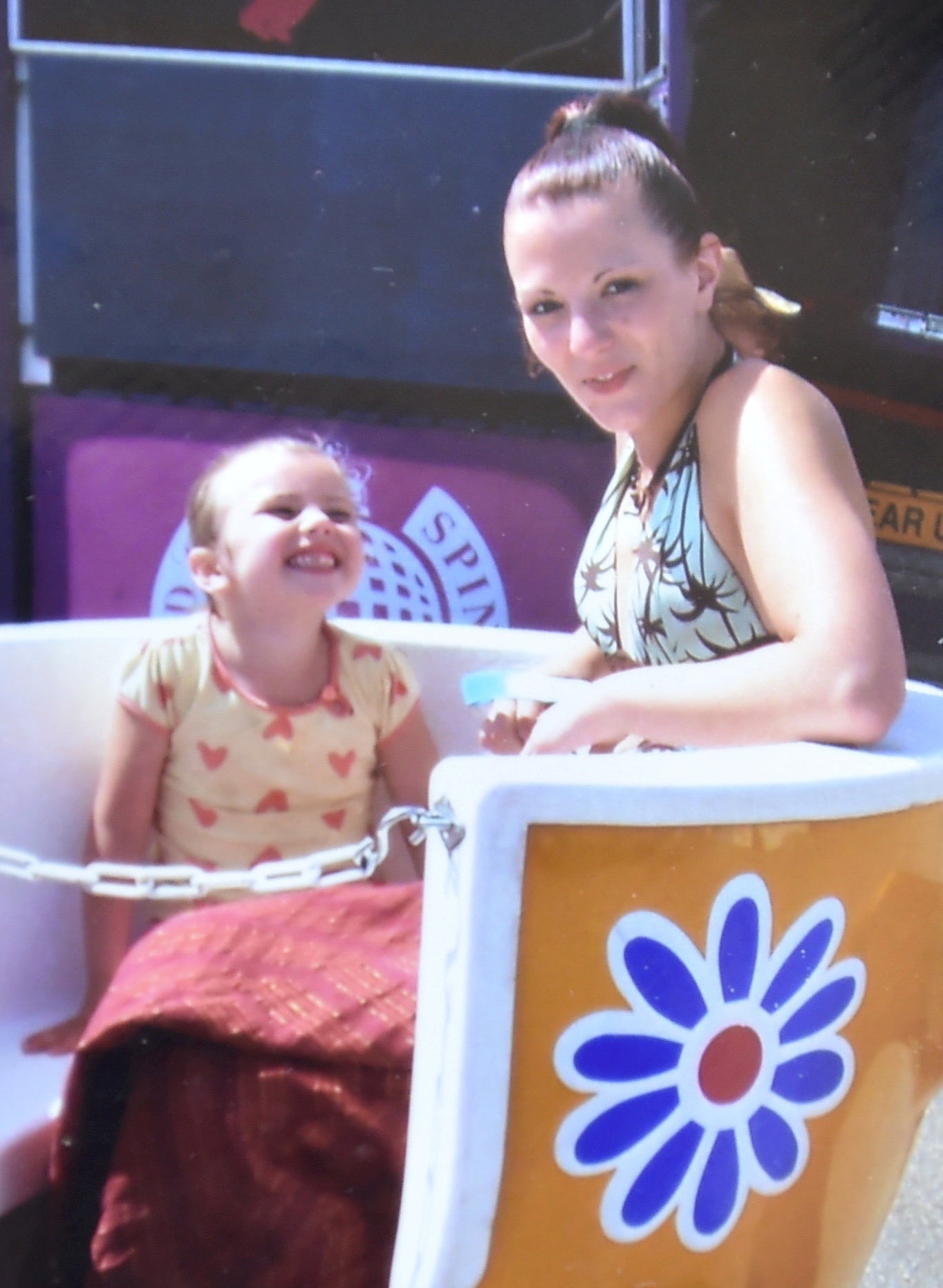 Ruth Clayton and Rose aged 4