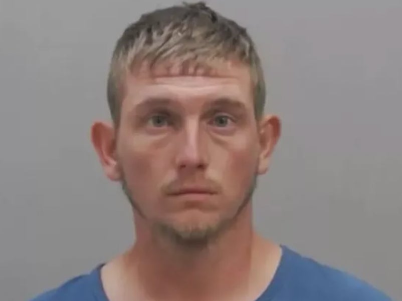 Chad Doerman is pictured in his mugshot