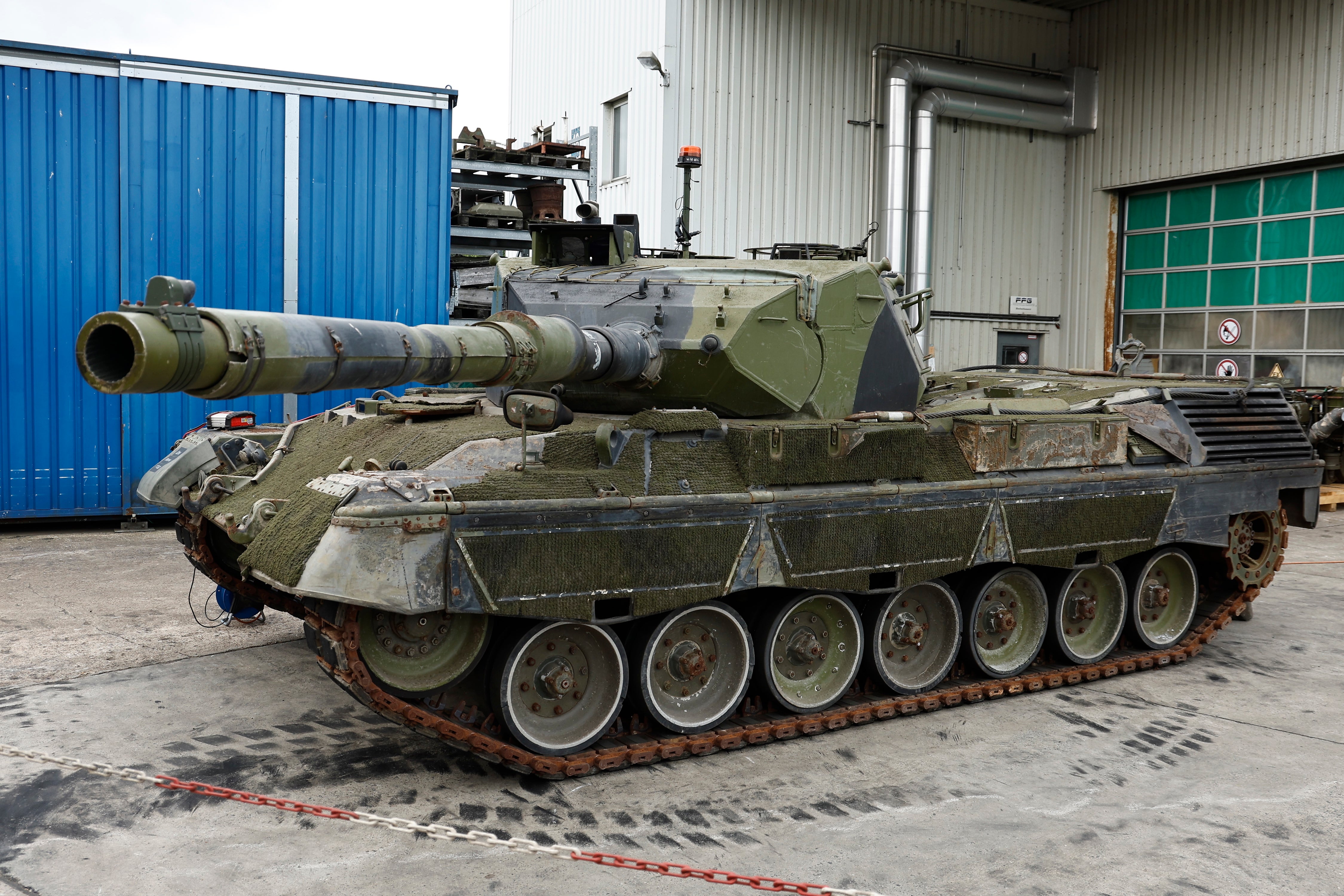 Ukraine rejected a delivery of defective German Leopard 1 tanks