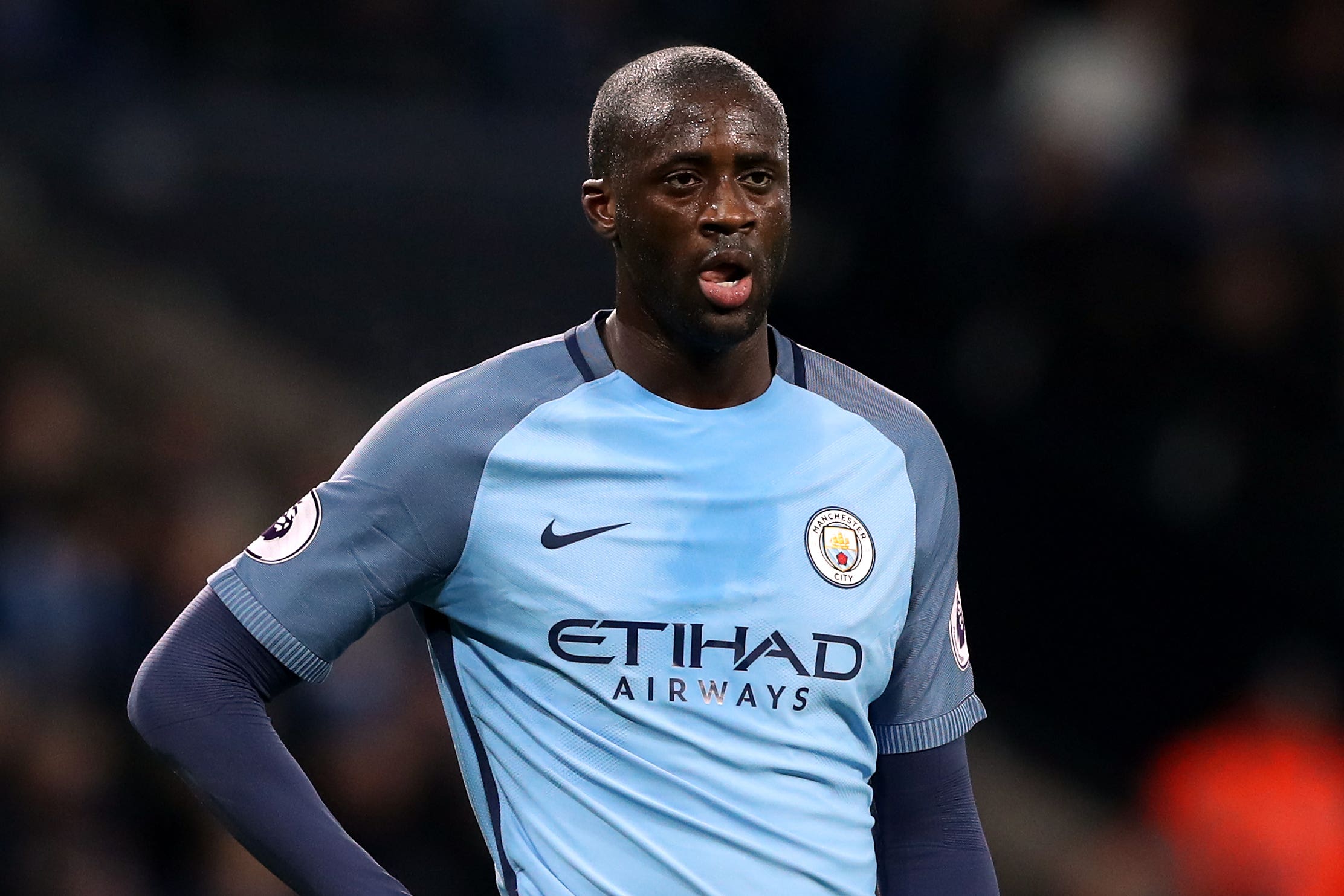 Former Manchester City star Yaya Toure has left his coaching role at Tottenham (Martin Rickett/PA)