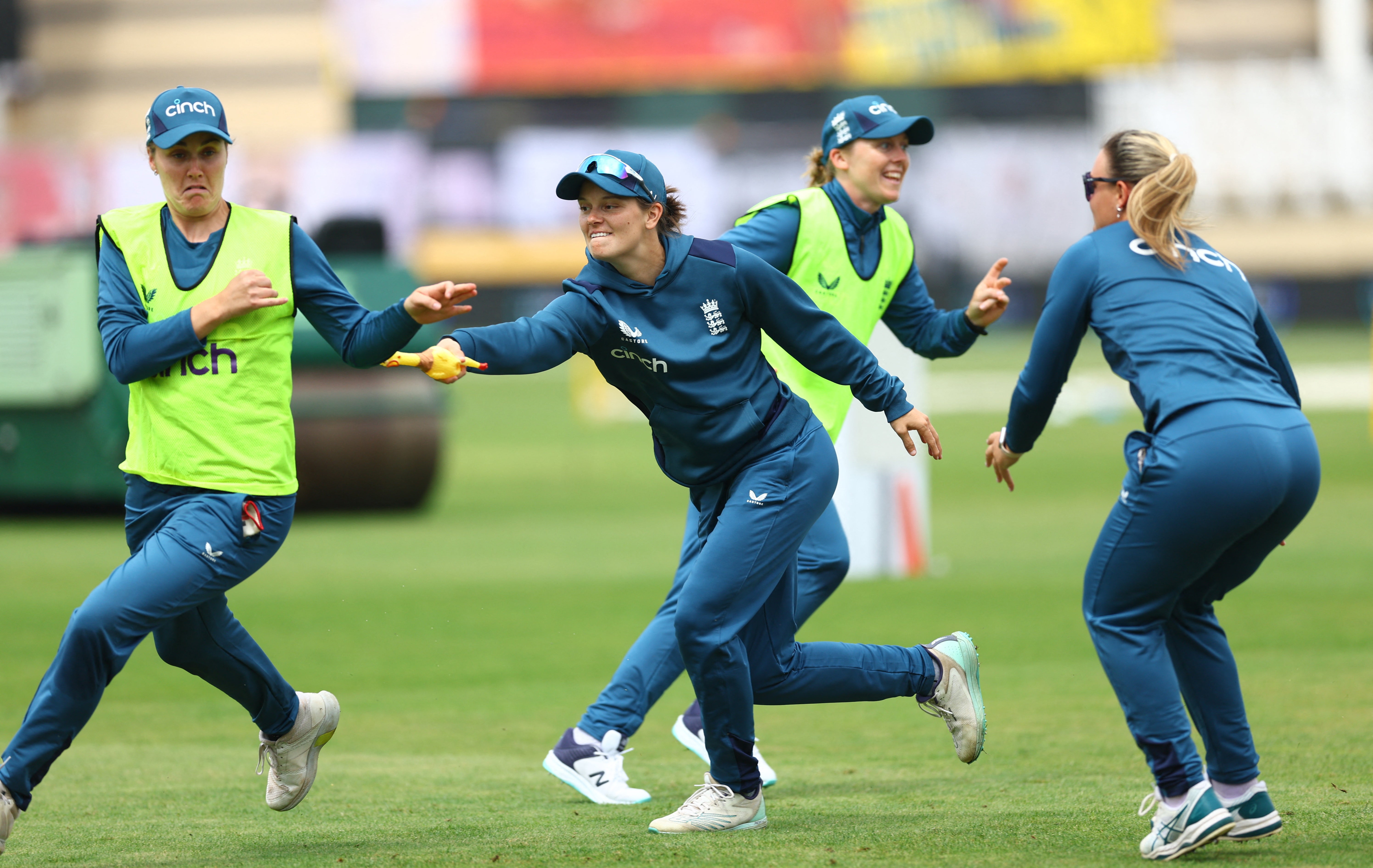 England practice at Trent Bridge ahead of the Ashes Test