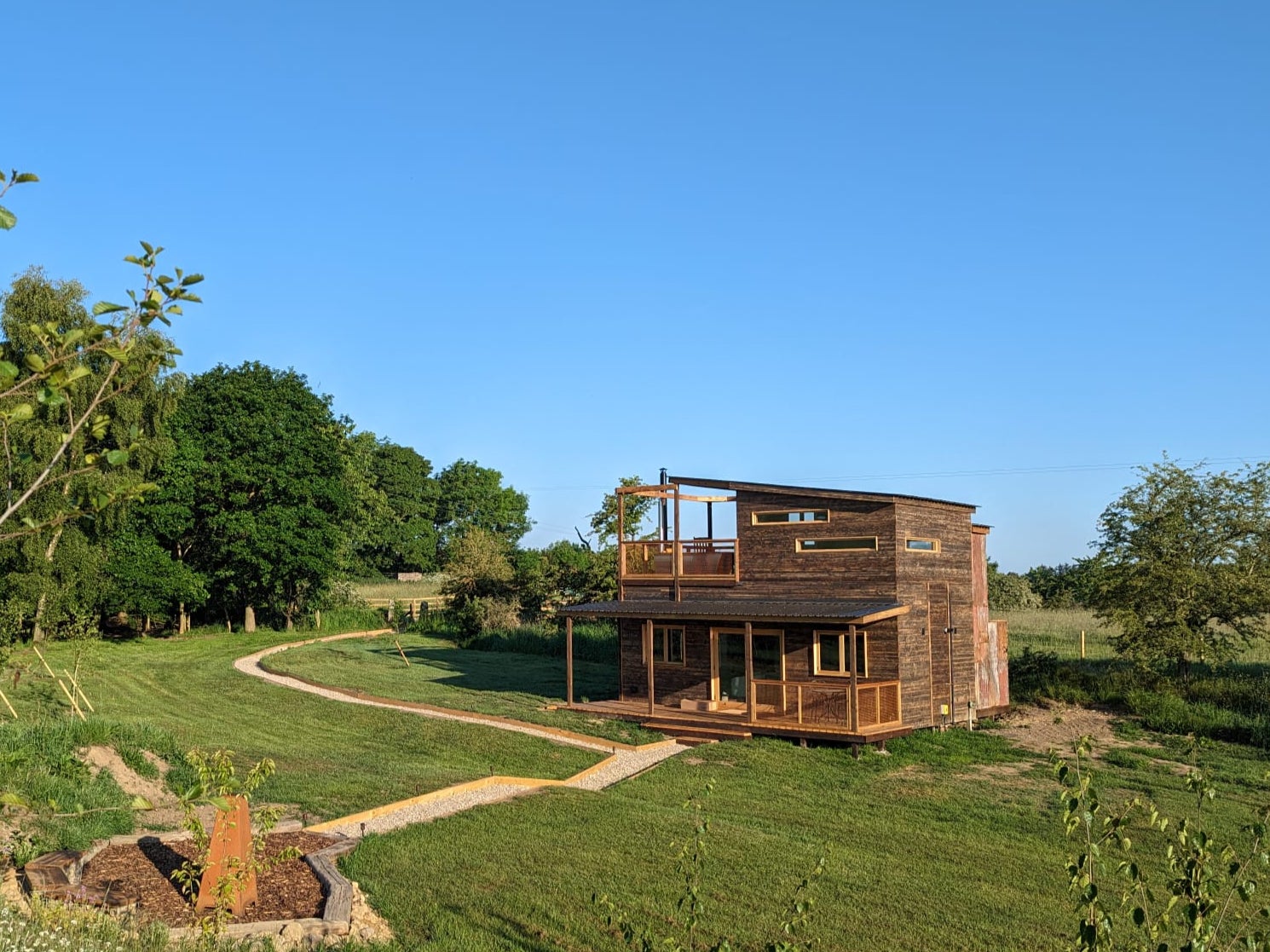 ‘Hyem’ means home in Northumberland, and it’s also the name of this cosy two-storey abode