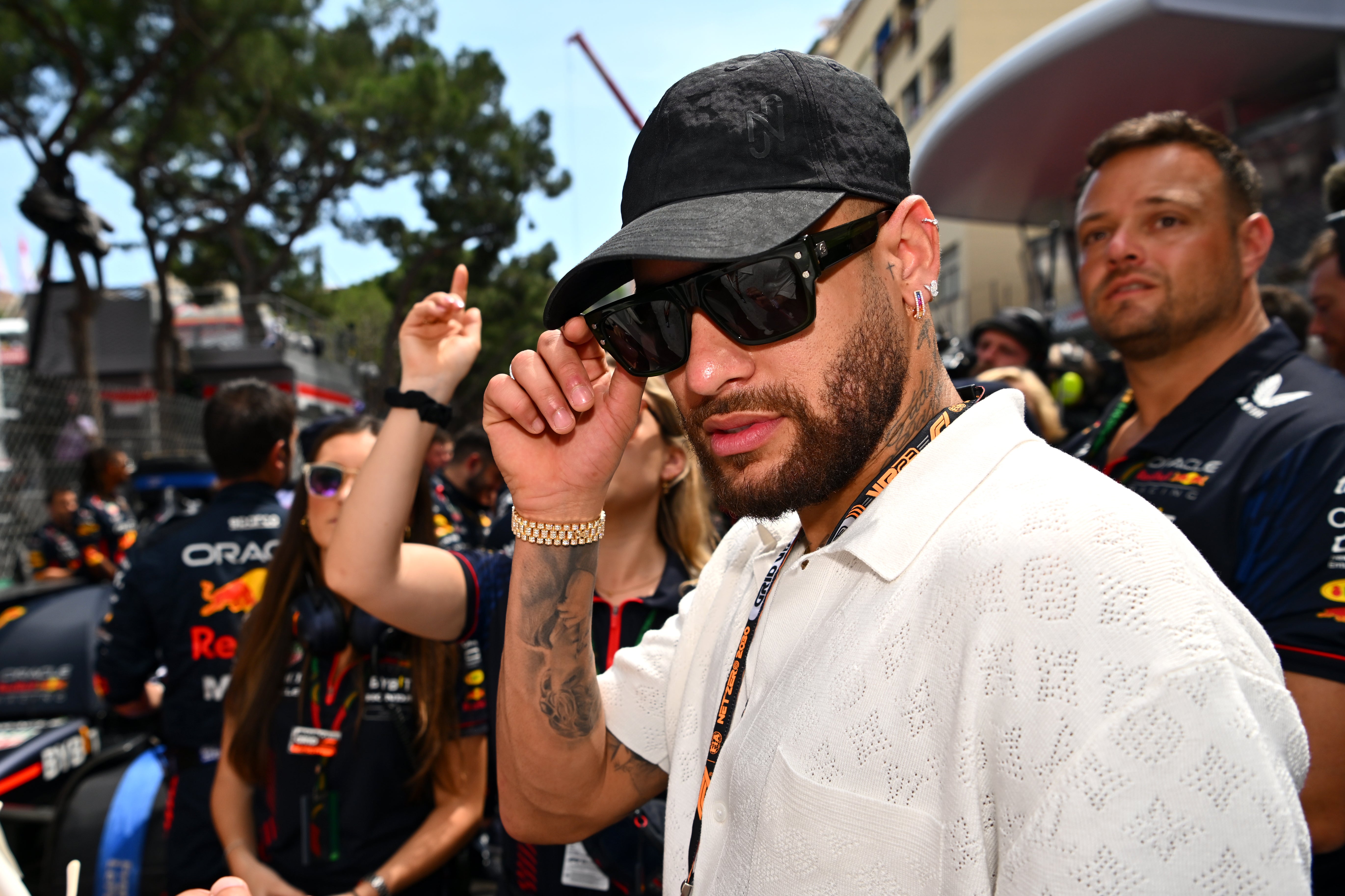 Neymar has attended F1 races in Spain and Monaco in recent weeks