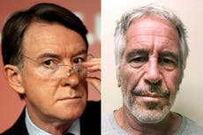 Peter Mandelson ‘called Jeffrey Epstein my best pal in birthday book message’