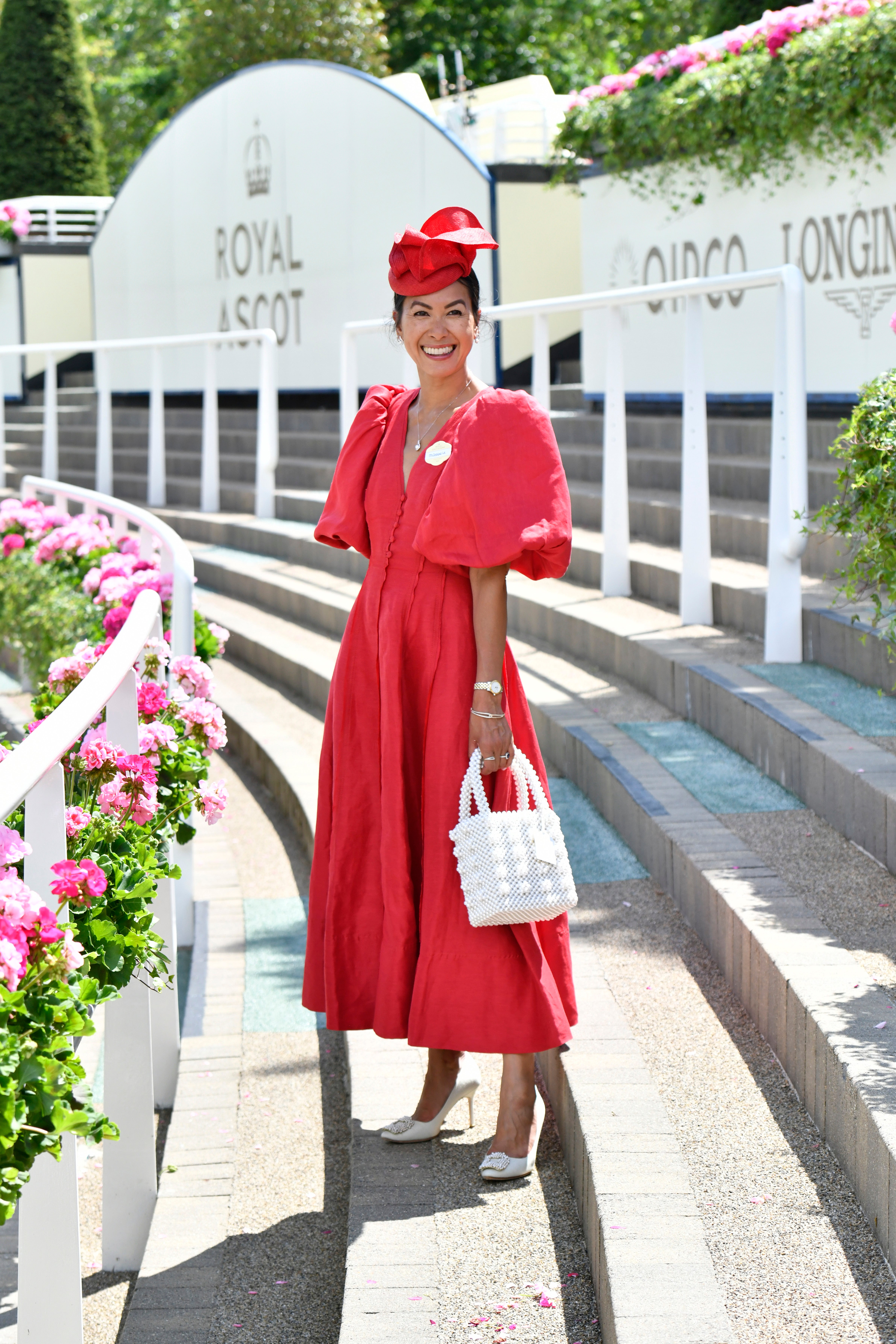 Debbie Le attends day two of Royal Ascot 2023 at Ascot Racecourse on June 21, 2023