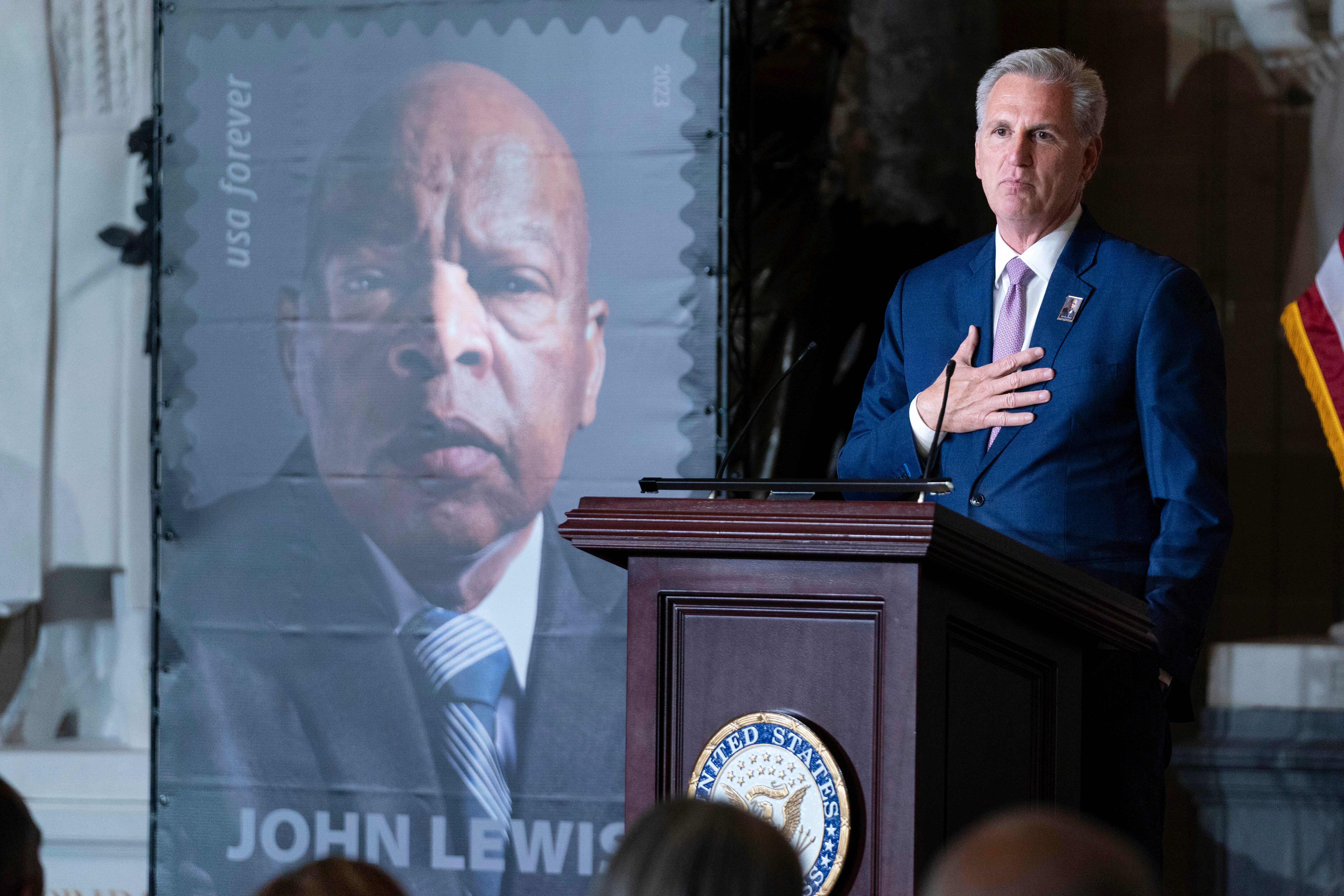 John Lewis Stamp