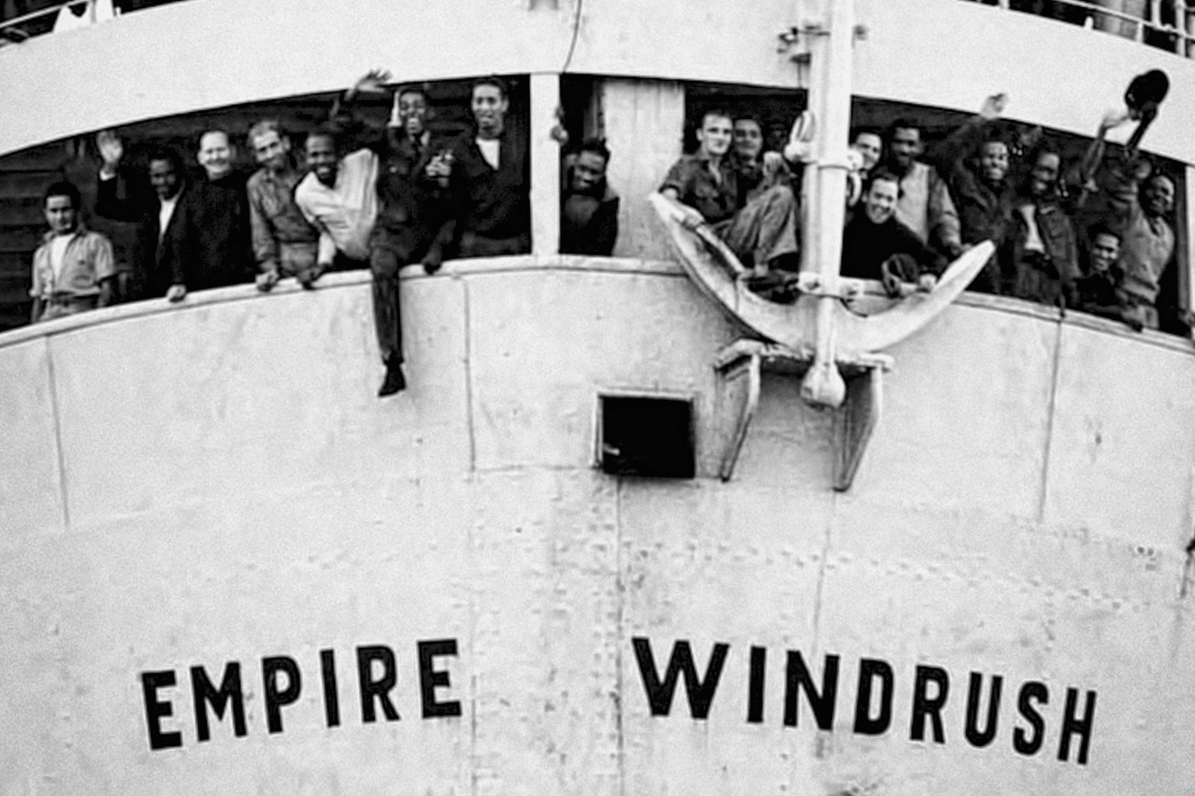 The anchor on the Empire Windrush is to be recovered and go on display as a lasting memorial (Alamy/PA)