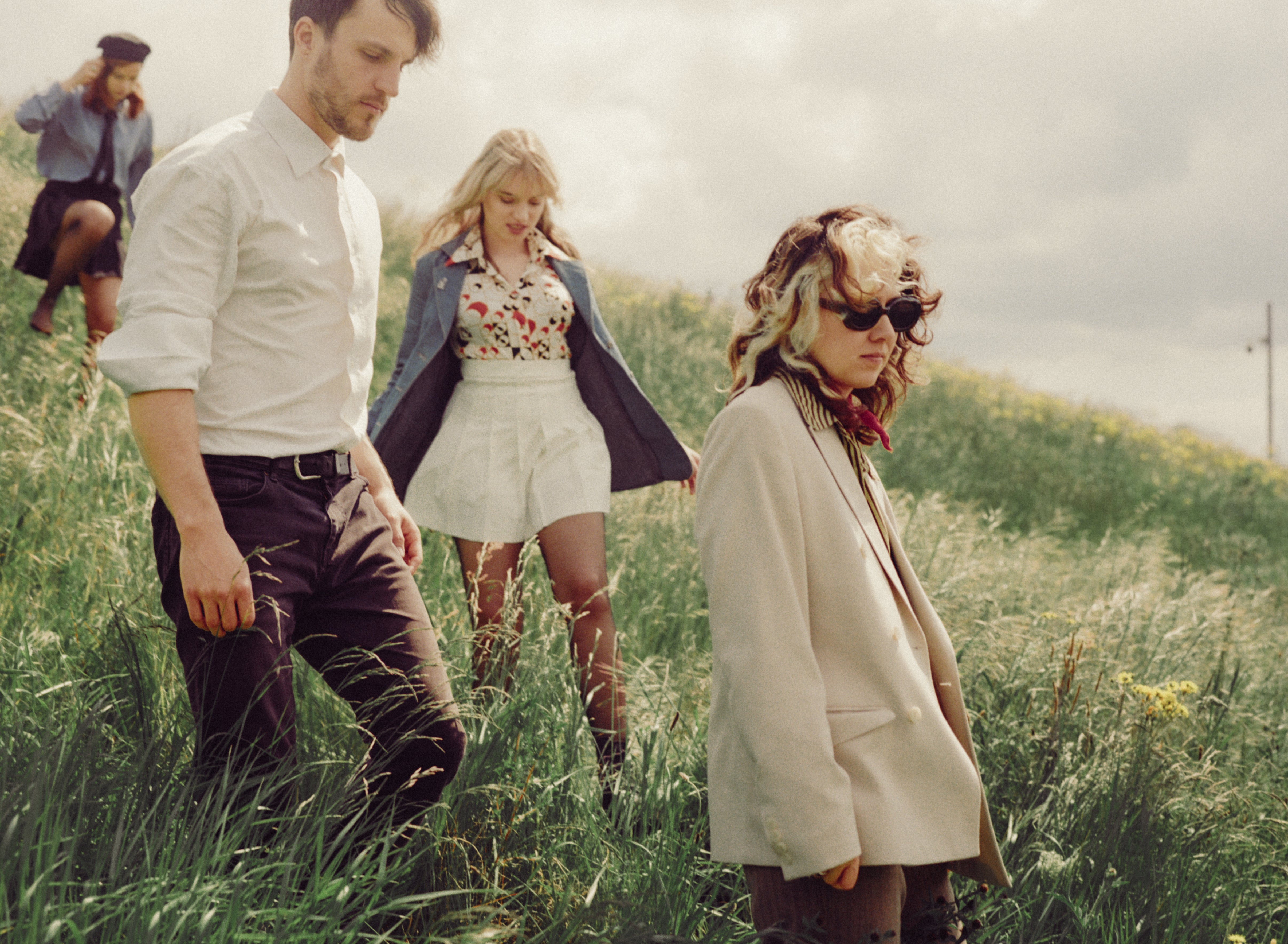 Picture Parlour (from left): Sian Lynch, Michael Nash, Ella Risi, Katherine Parlour