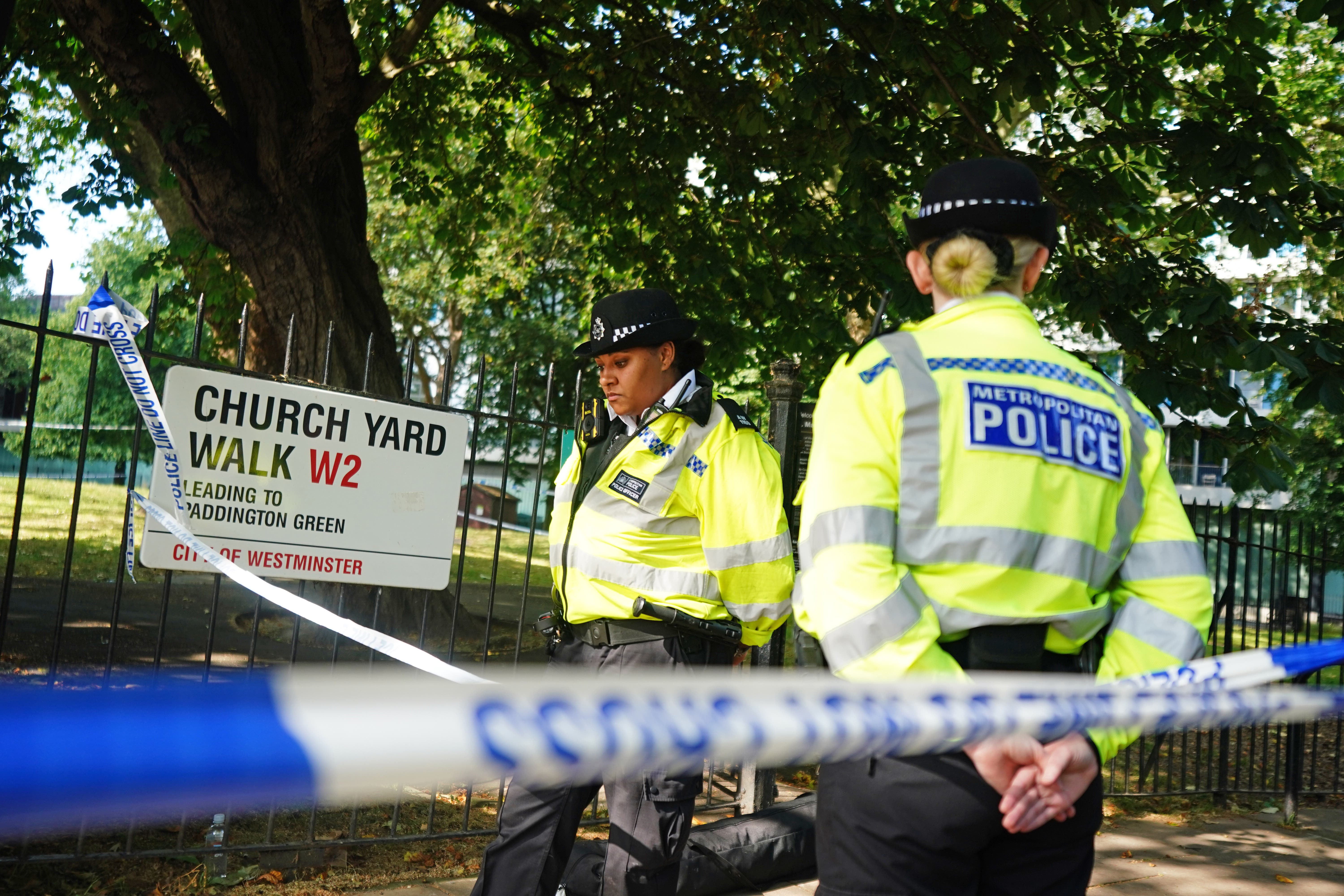 Emergency services rushed to the scene (James Manning/PA)