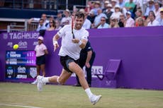 Queen’s 2023 LIVE: Latest updates as Cameron Norrie and Carlos Alcaraz in quarter-final action