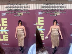 Influencer shares ‘humbling’ moment photographers did not take her picture on red carpet