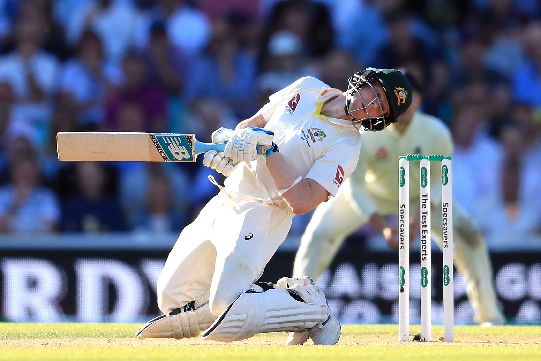 Australia’s Steve Smith ducks below a delivery from England’s Jofra Archer in 2019 (Mike Egerton/PA)