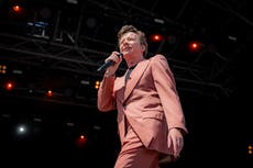 Rick Astley covers Harry Styles and AC/DC during Glastonbury Pyramid stage debut