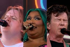 From Rick Astley to Lewis Capaldi’s singalong: 5 of the most joyful moments from Saturday at Glastonbury