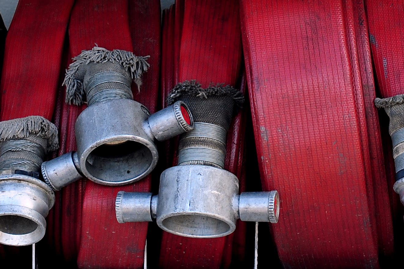 General view of equipment in a fire engine (Rui Vieira/PA)