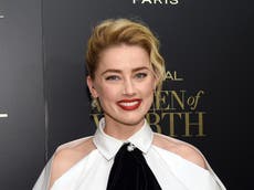 Amber Heard says first new film since Johnny Depp trial is ‘about love’