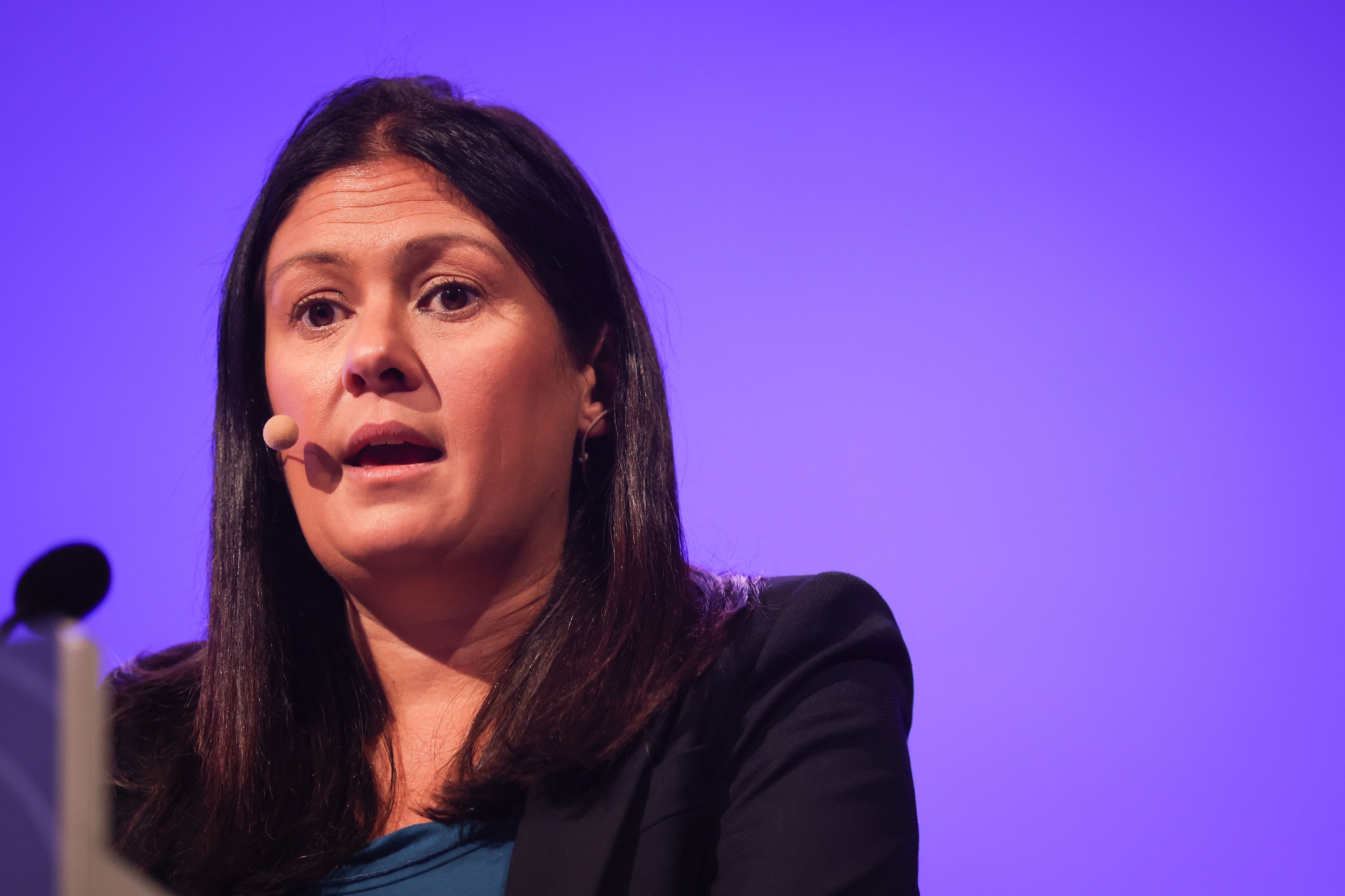 Shadow communities secretary Lisa Nandy (James Speakman/PA)