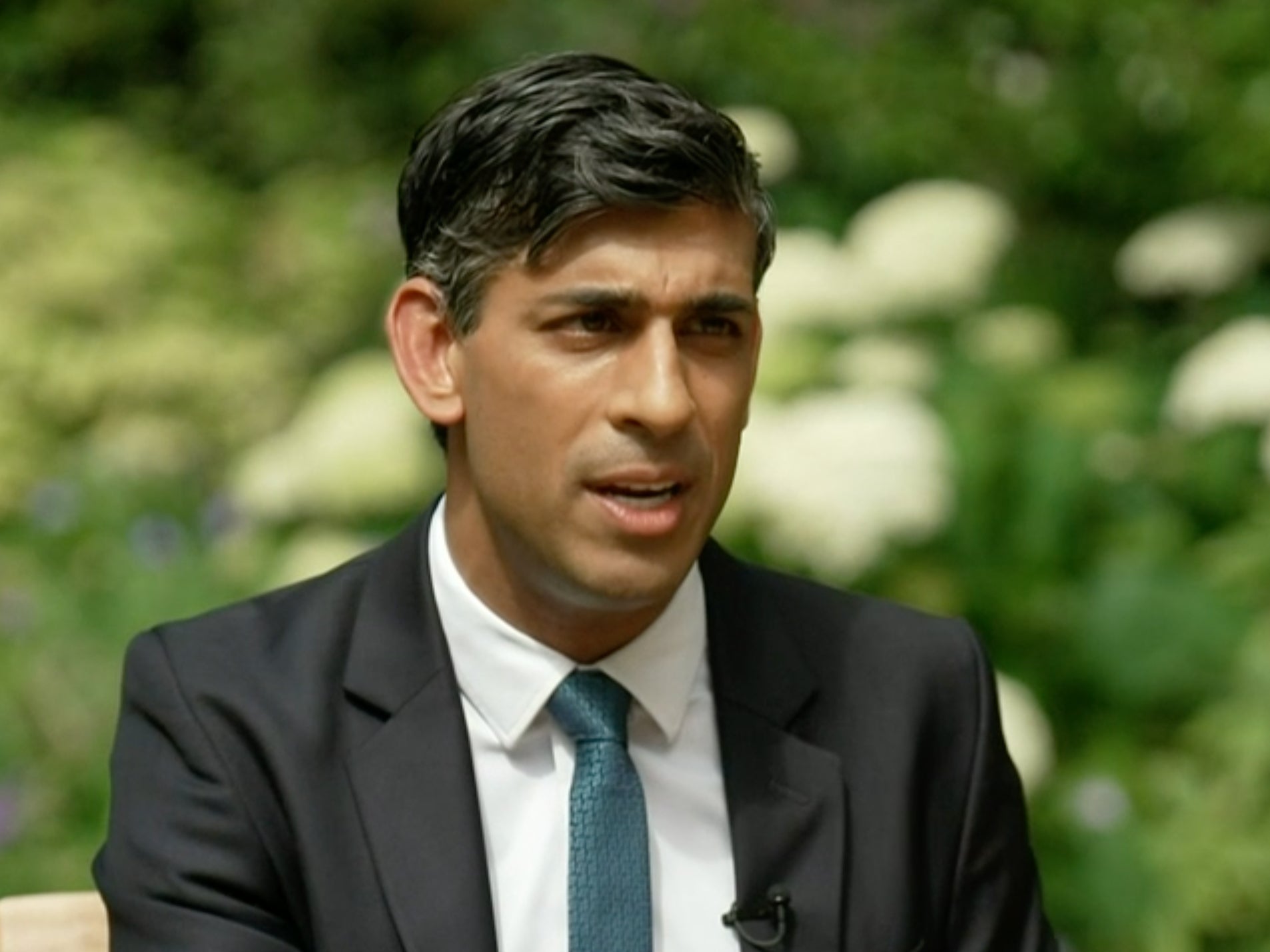 Rishi Sunak said he was willing to be unpopular in order to keep inflation in check