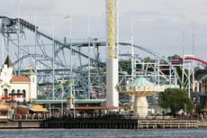 One dead and seven injured in horror rollercoaster crash