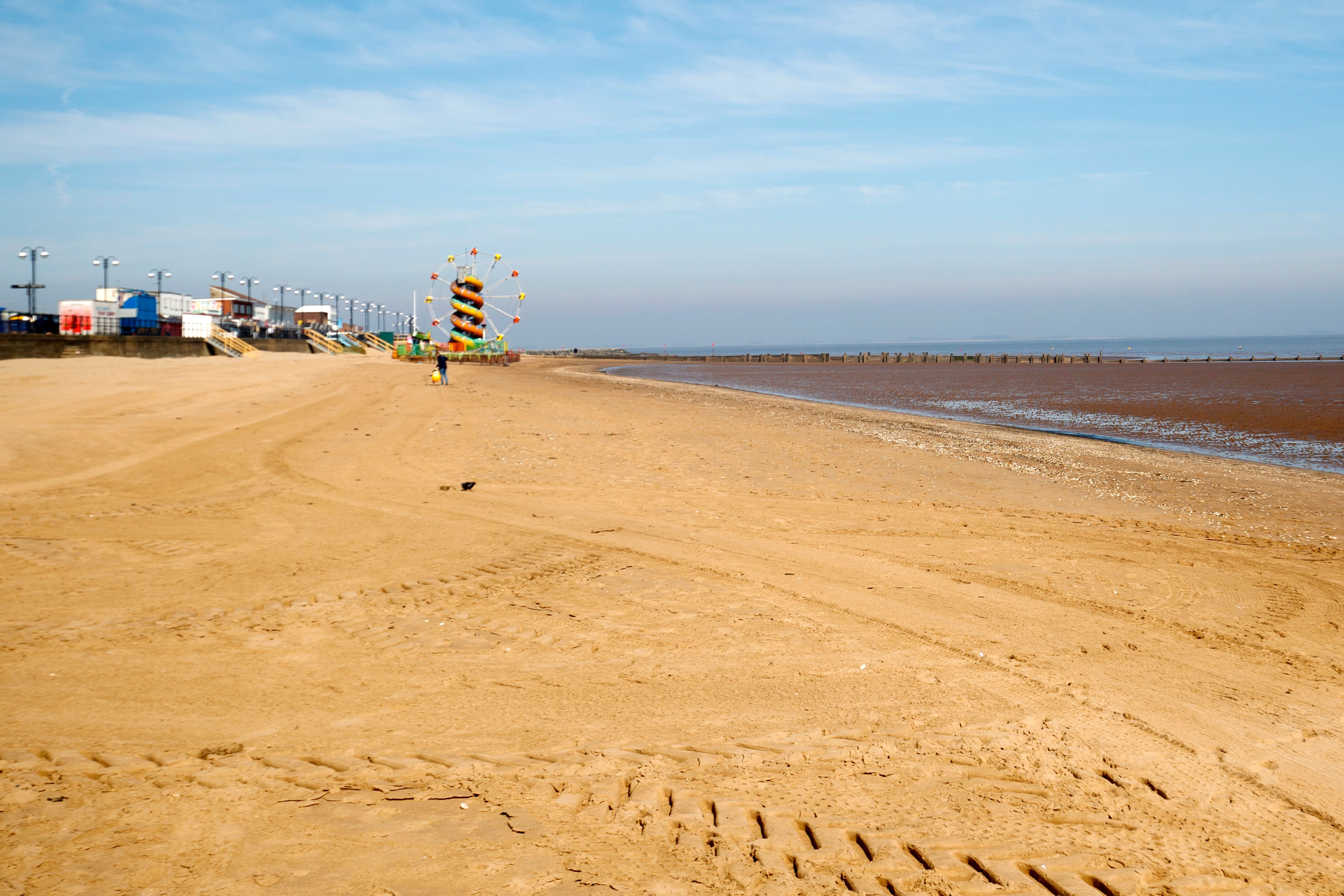 Cleethorpes beach (Danny Lawson/PA)